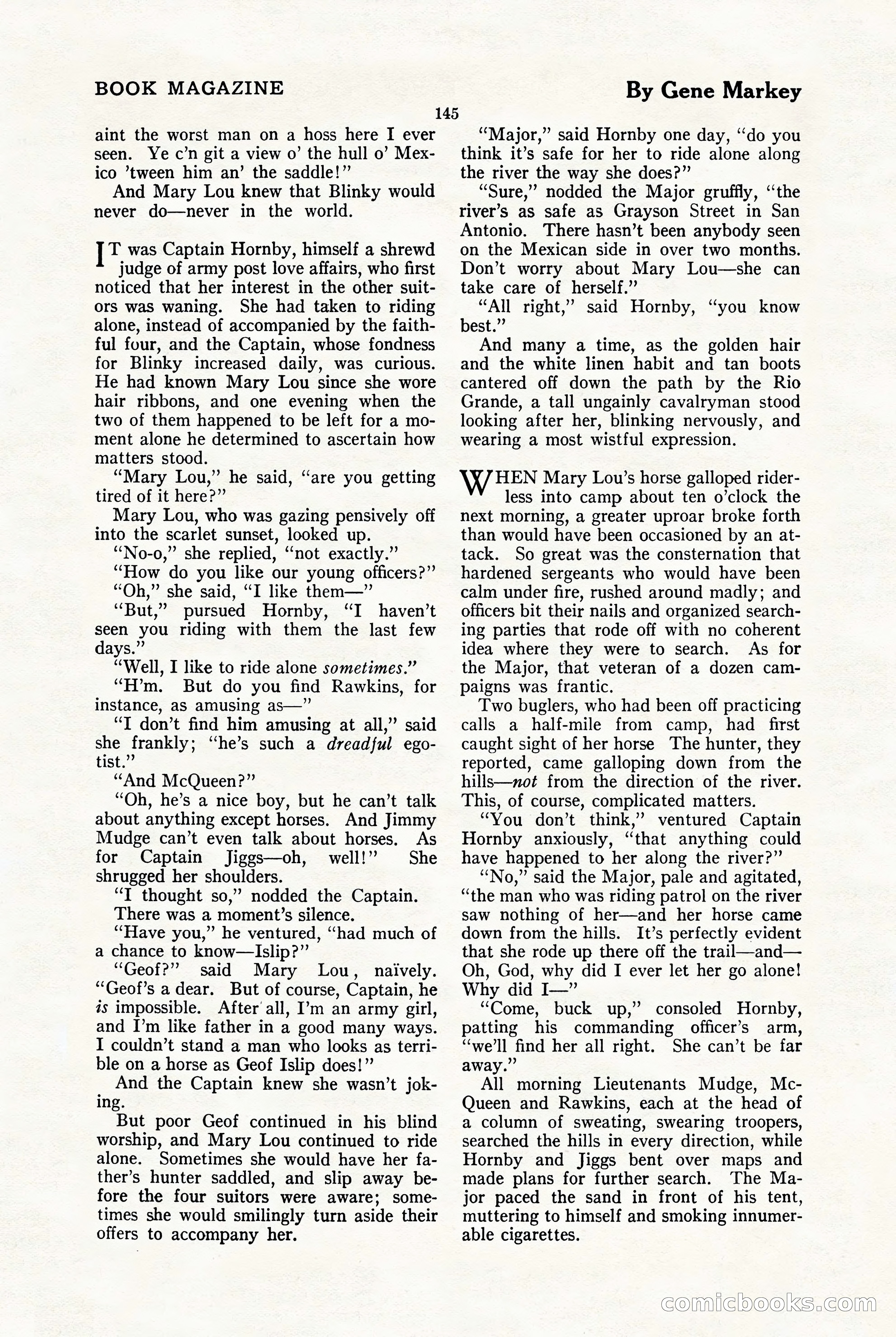 The Blue Book Magazine, January 1923 — page 151 of 212