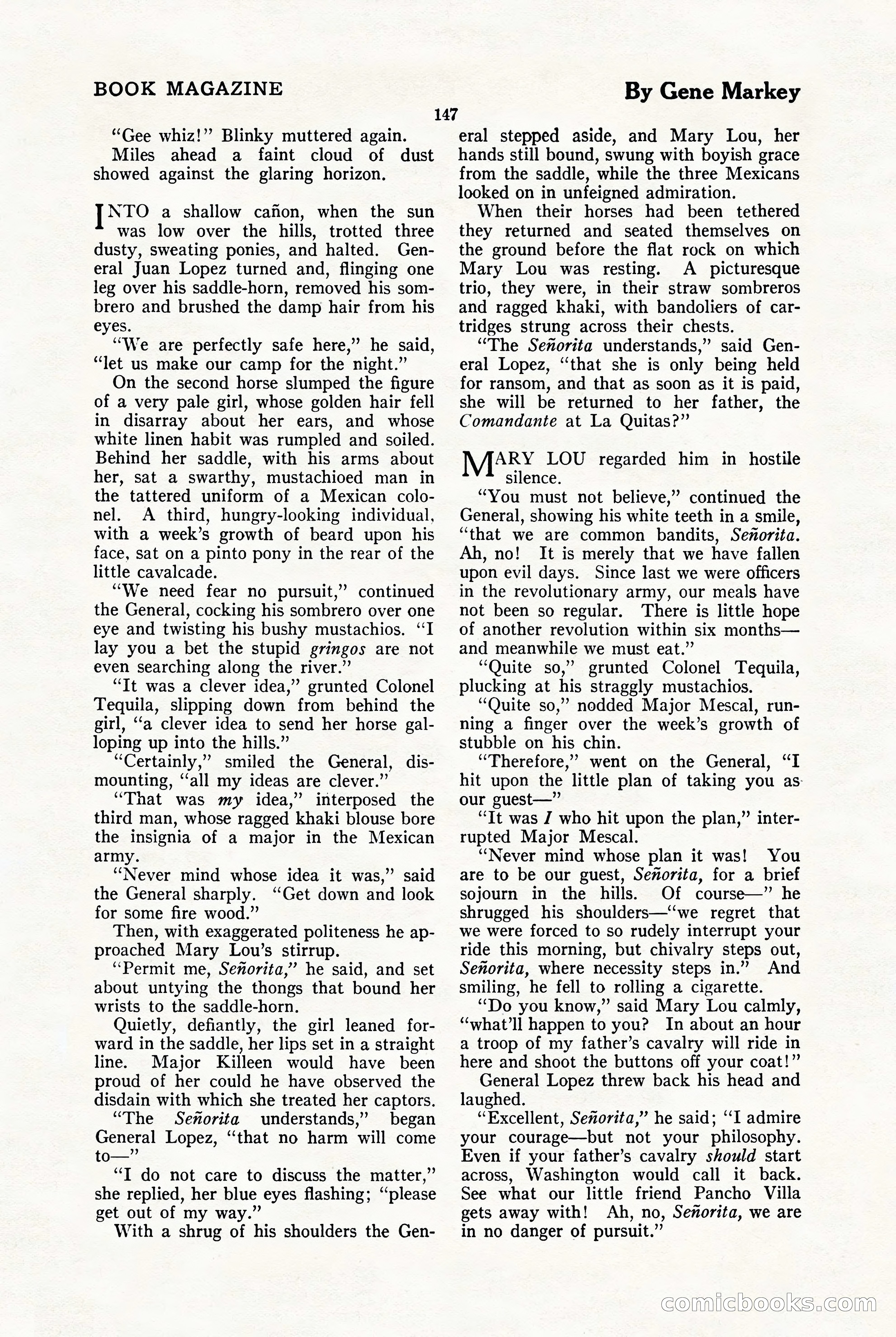The Blue Book Magazine, January 1923 — page 153 of 212