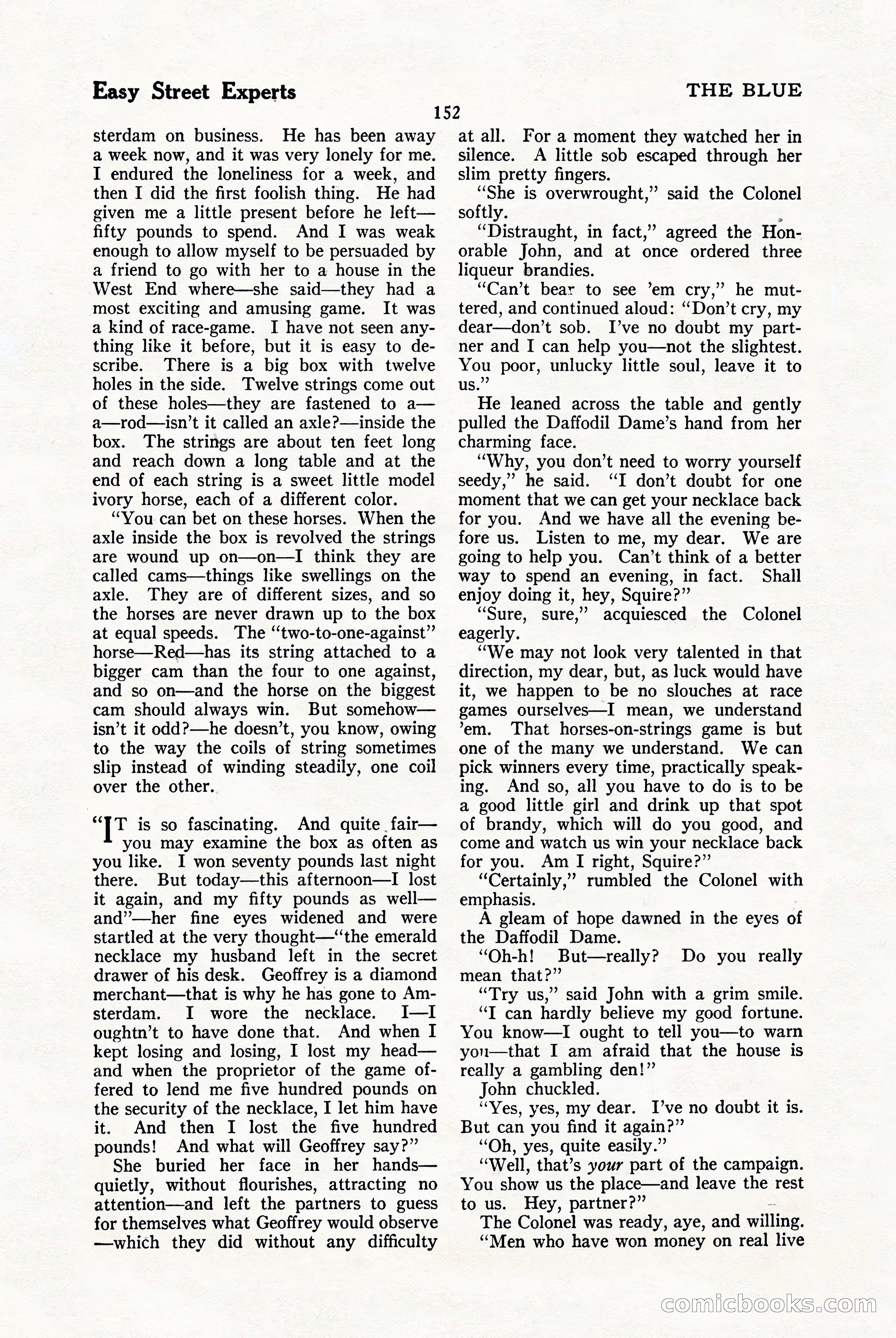 The Blue Book Magazine, January 1923 — page 158 of 212