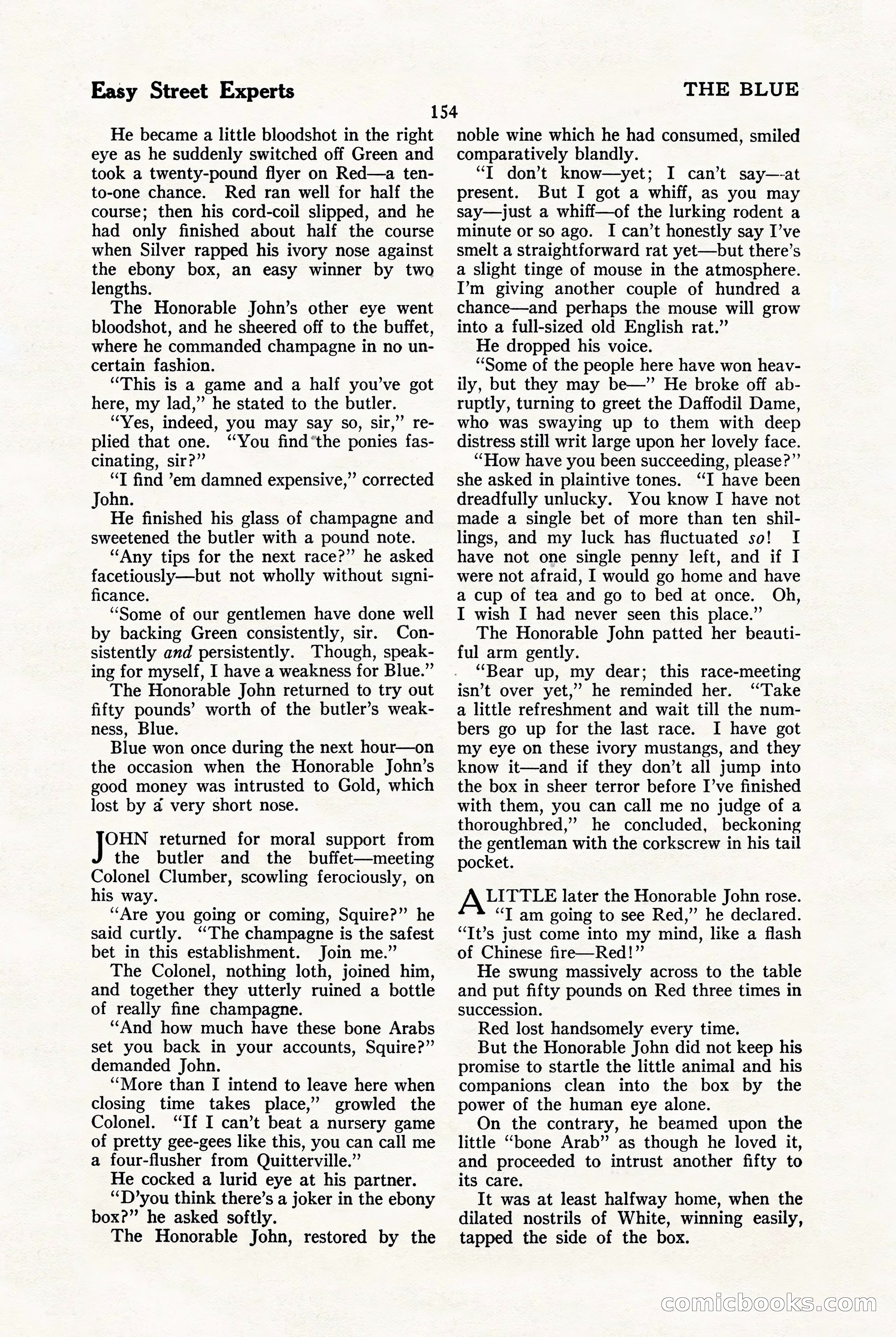 The Blue Book Magazine, January 1923 — page 160 of 212