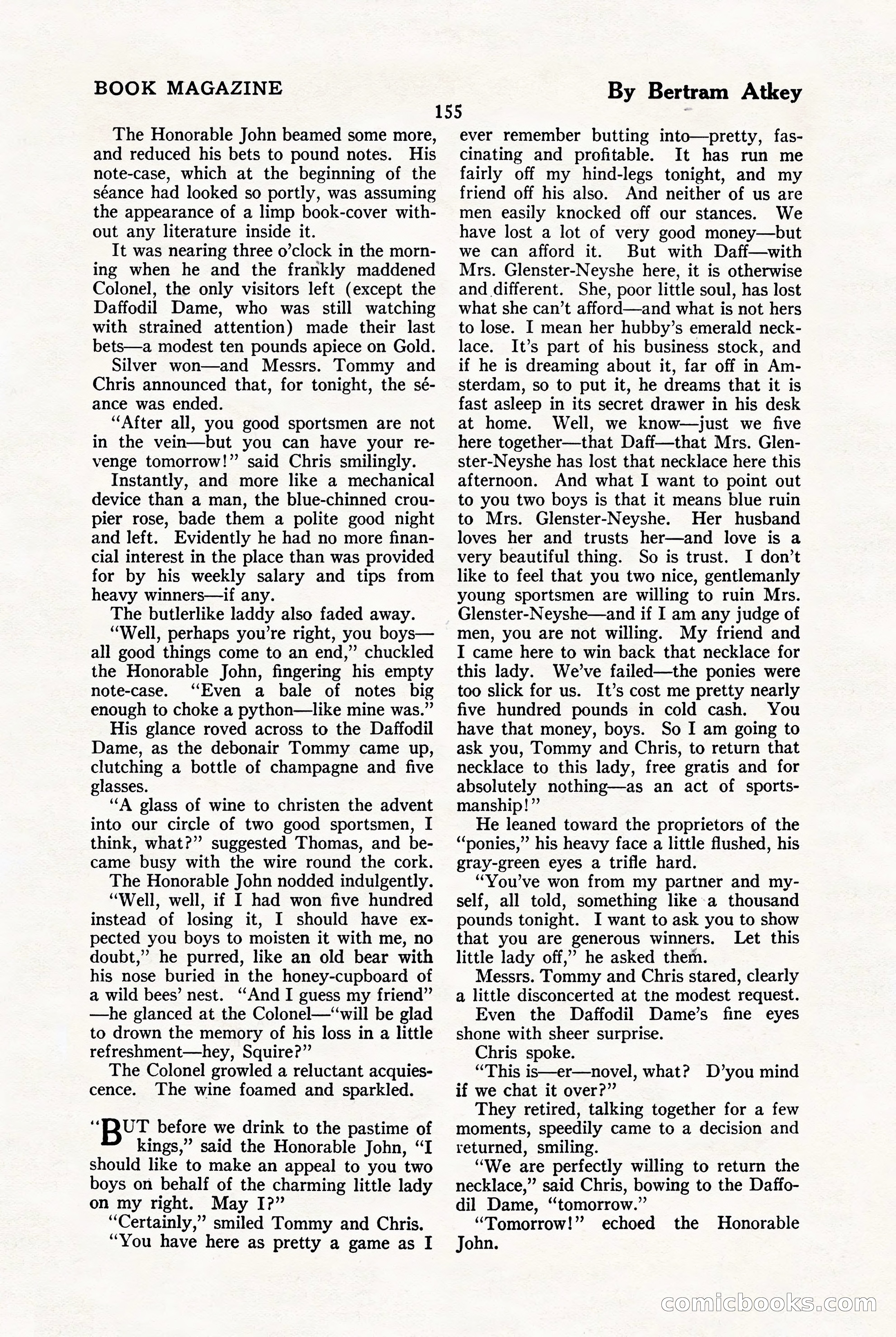 The Blue Book Magazine, January 1923 — page 161 of 212