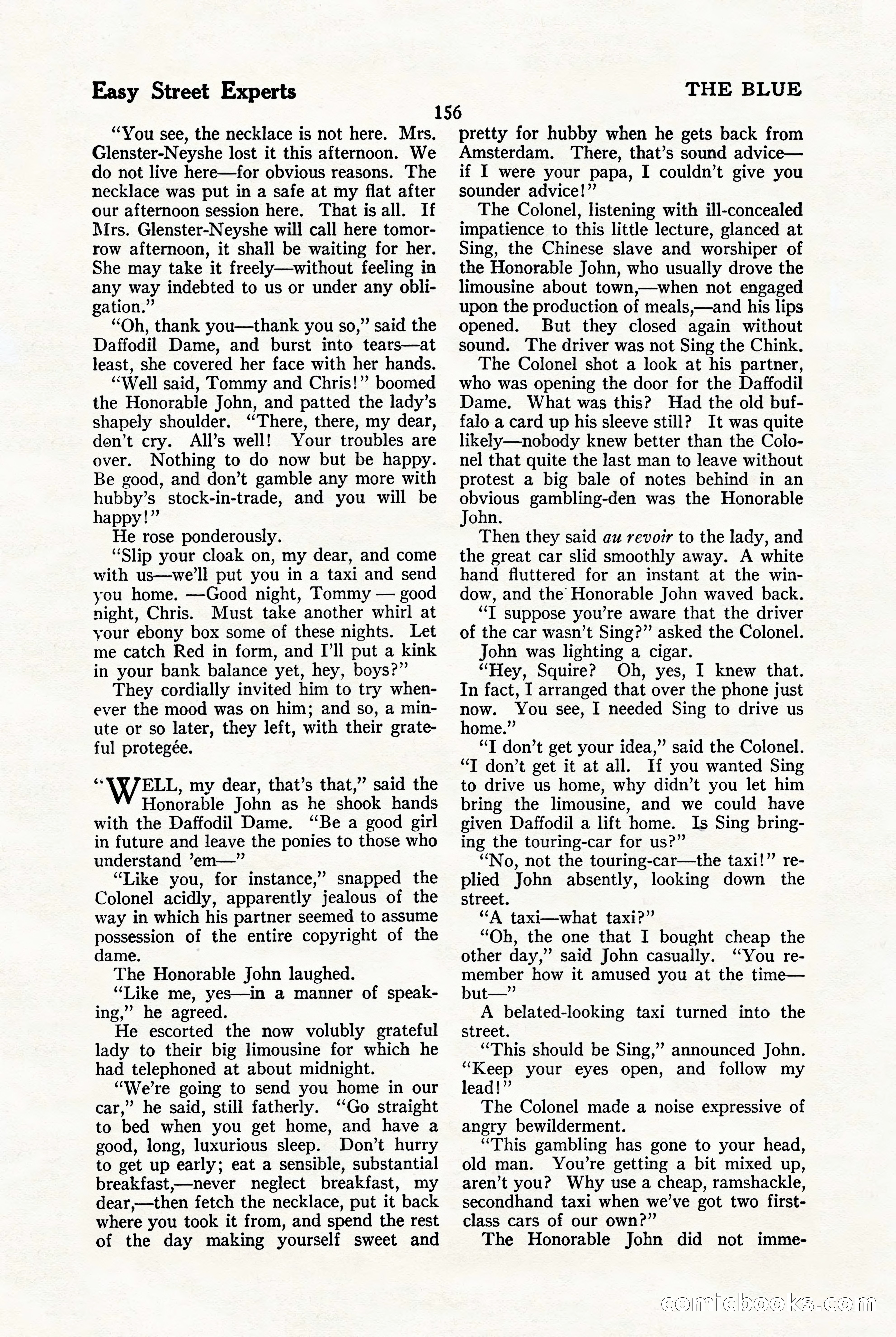 The Blue Book Magazine, January 1923 — page 162 of 212