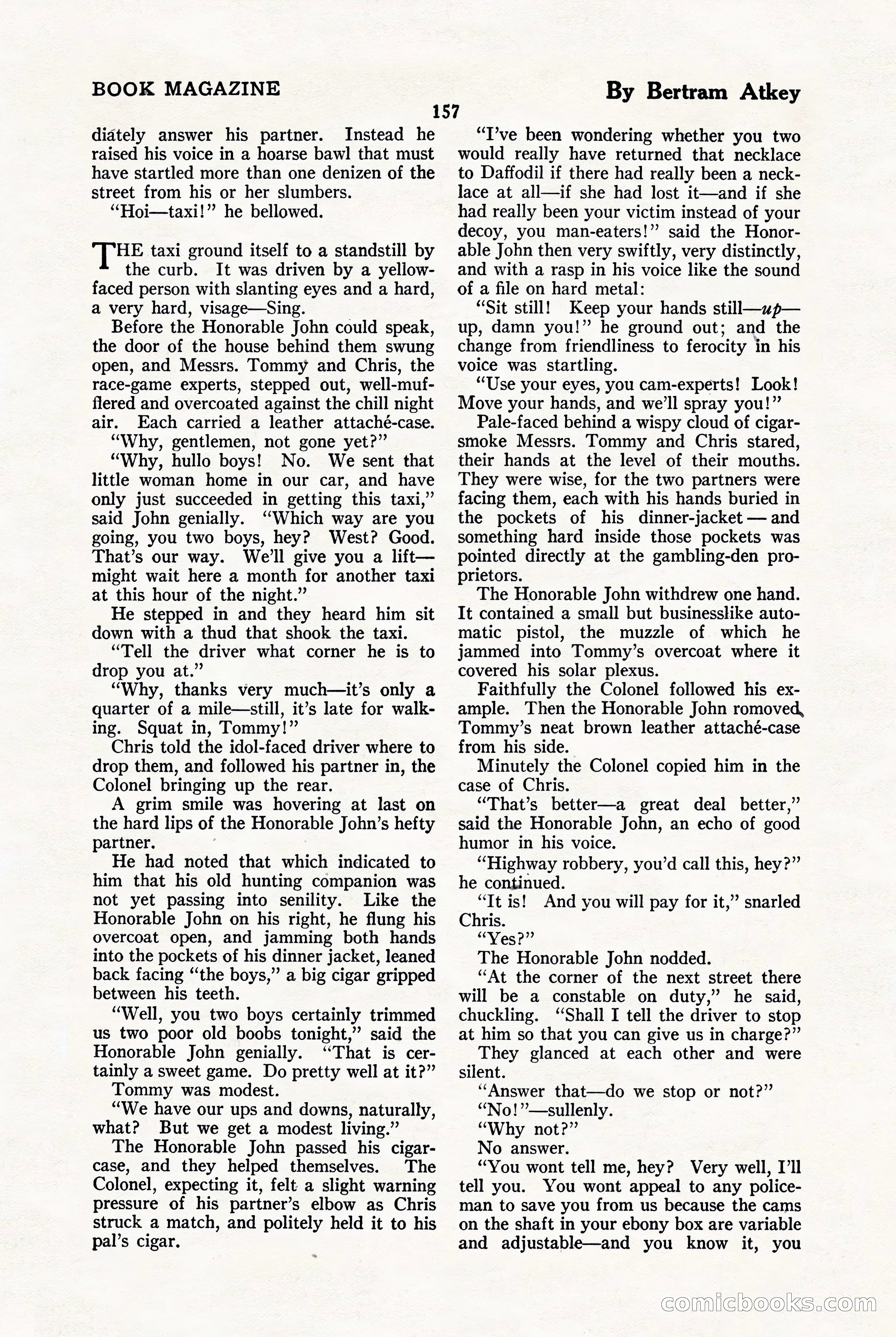 The Blue Book Magazine, January 1923 — page 163 of 212