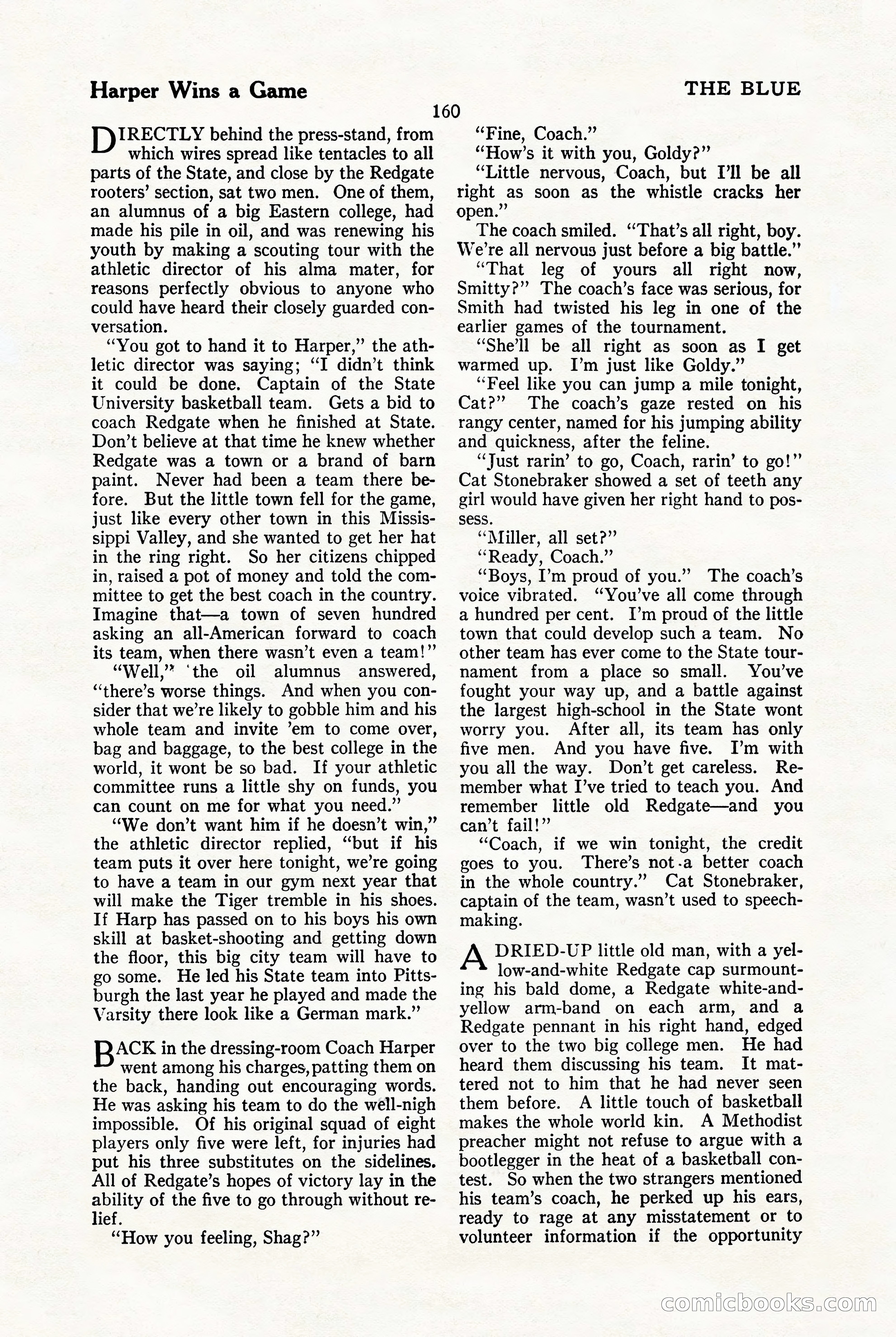 The Blue Book Magazine, January 1923 — page 166 of 212