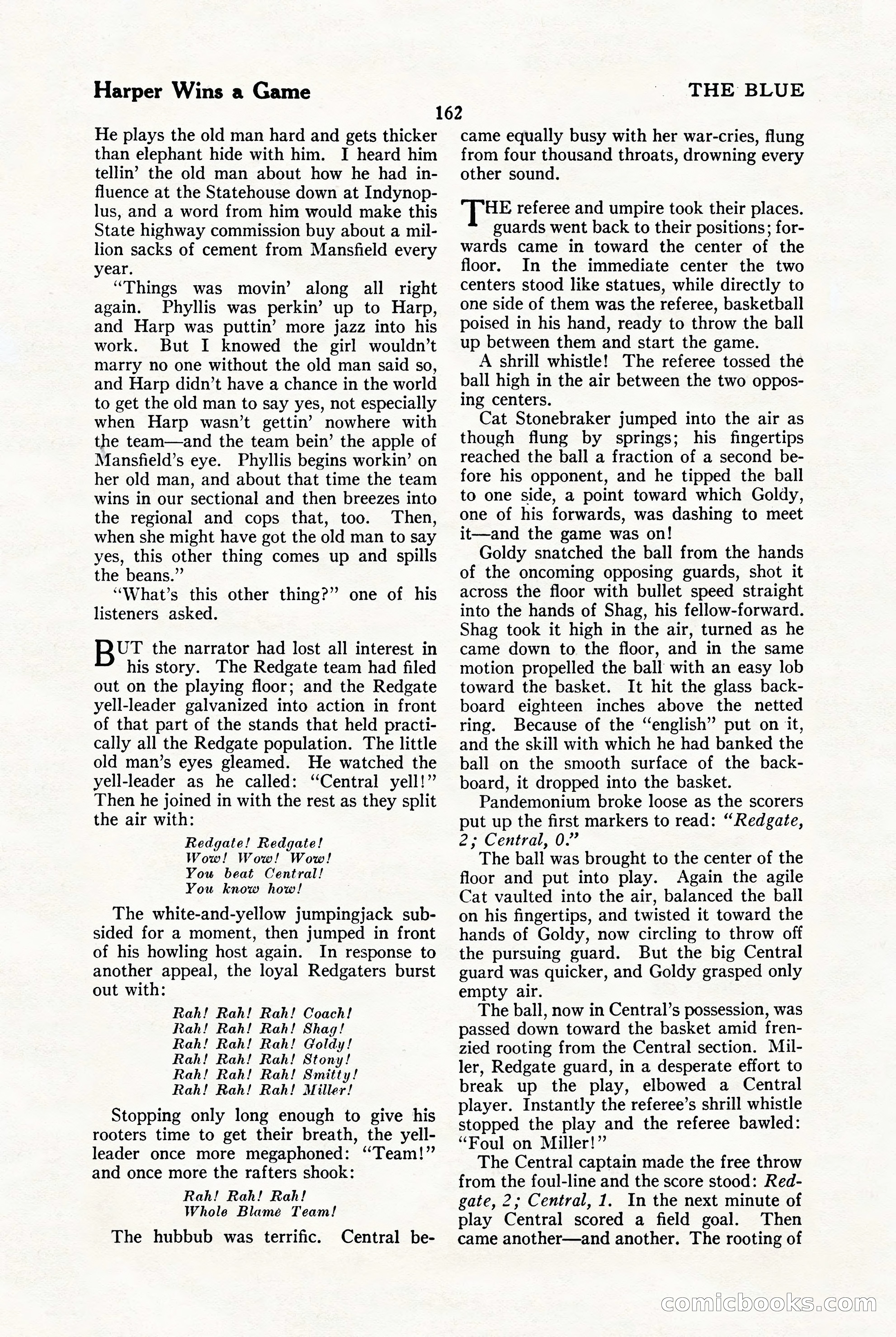 The Blue Book Magazine, January 1923 — page 168 of 212