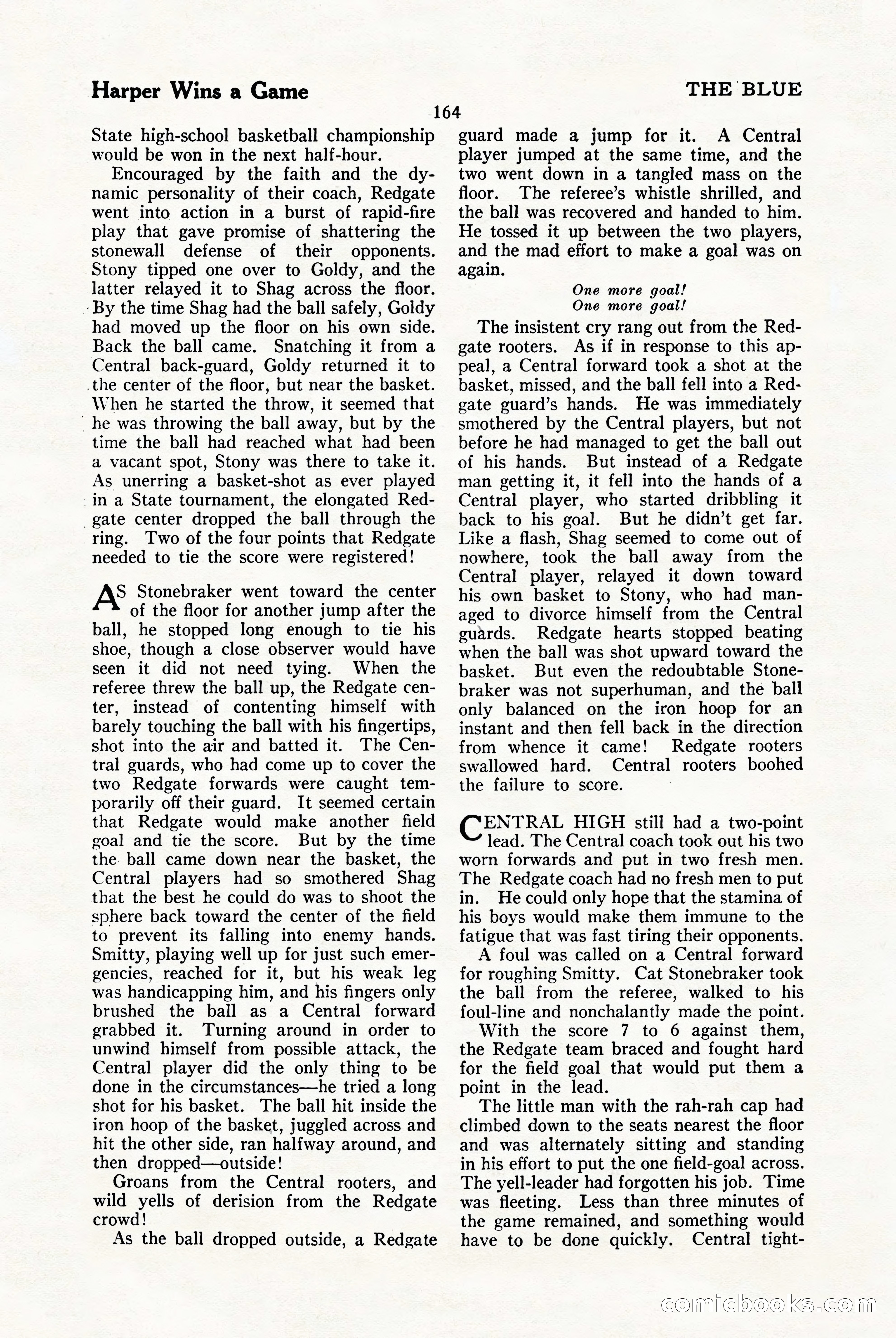 The Blue Book Magazine, January 1923 — page 170 of 212