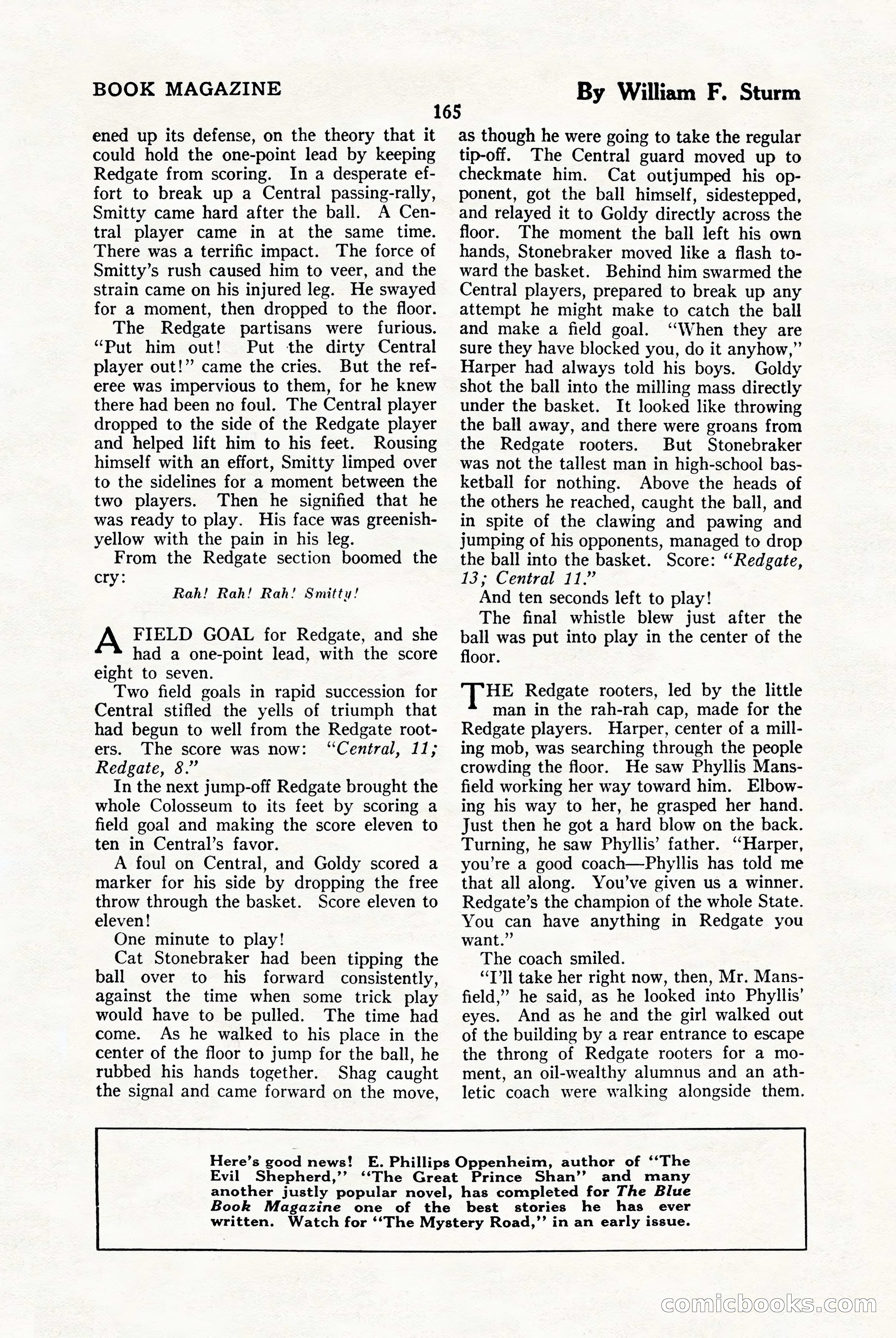 The Blue Book Magazine, January 1923 — page 171 of 212