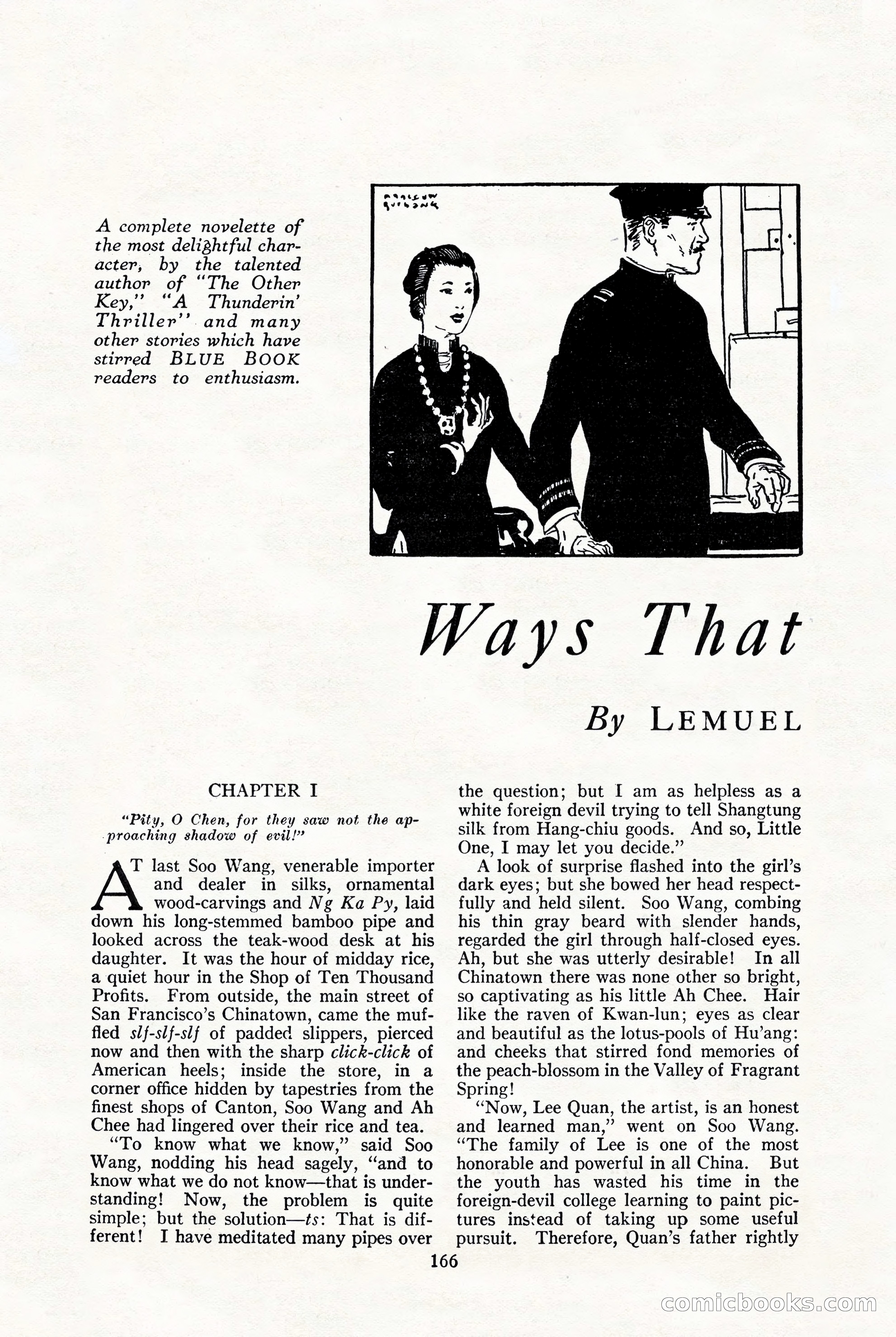The Blue Book Magazine, January 1923 — page 172 of 212