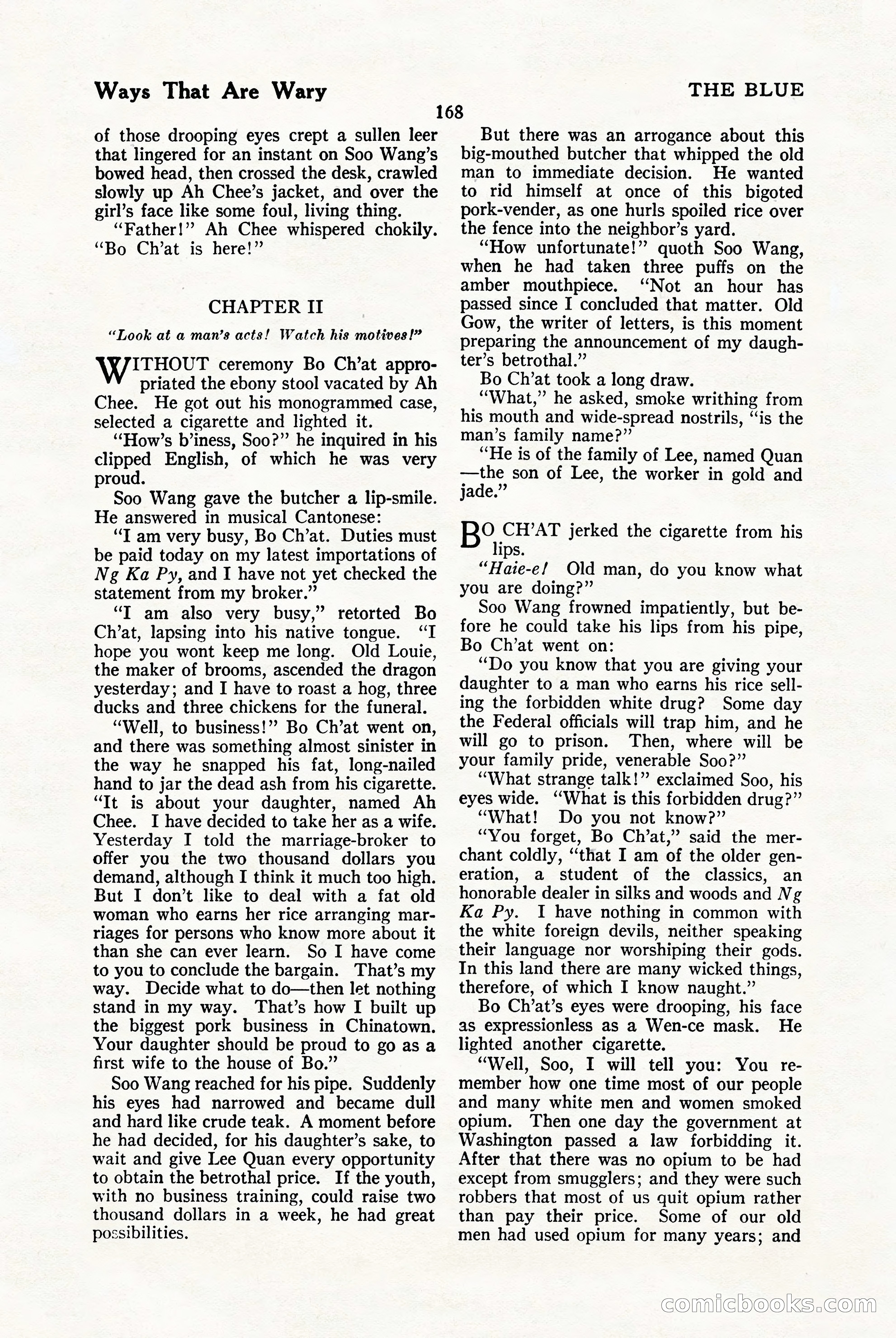 The Blue Book Magazine, January 1923 — page 174 of 212