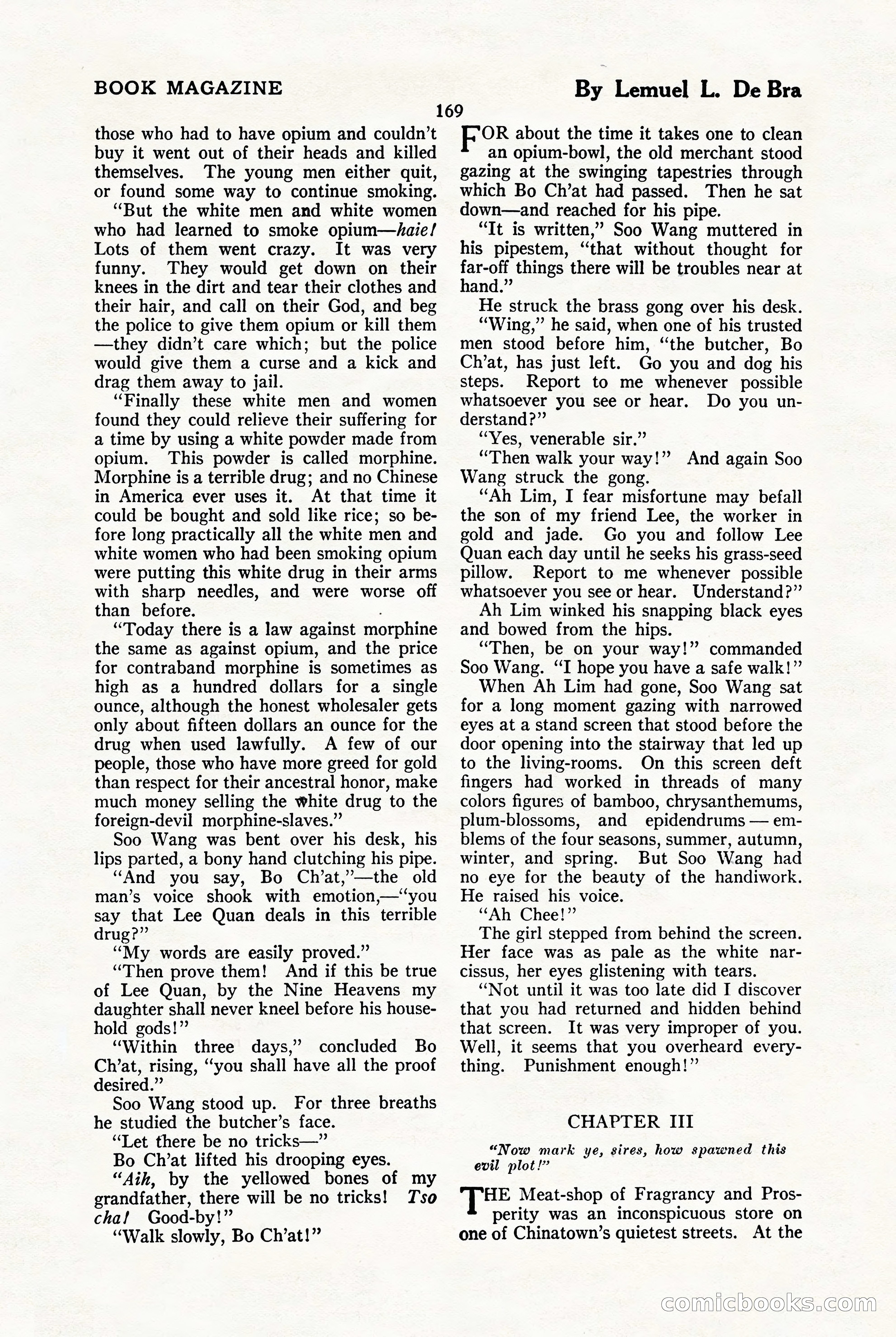 The Blue Book Magazine, January 1923 — page 175 of 212