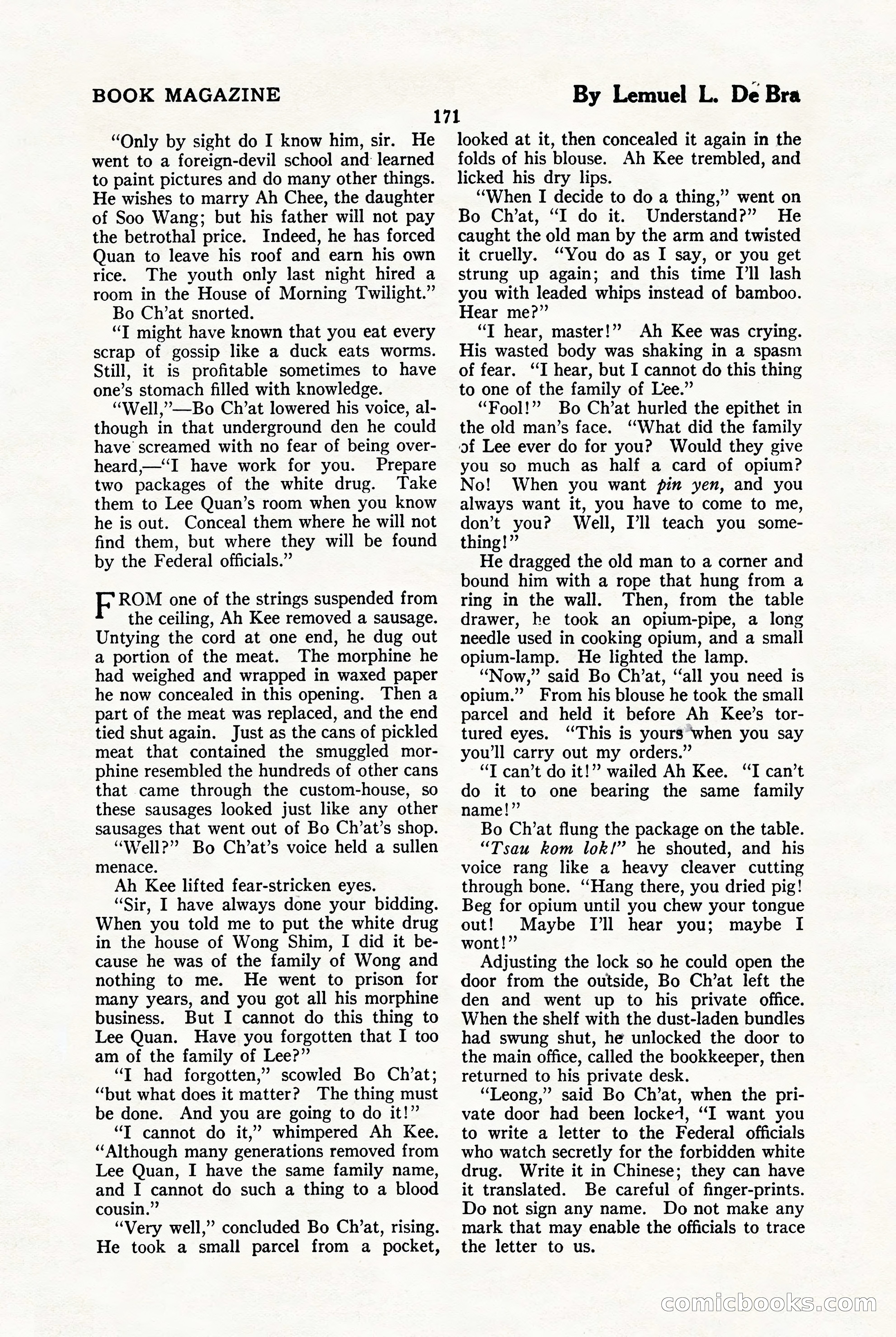 The Blue Book Magazine, January 1923 — page 177 of 212
