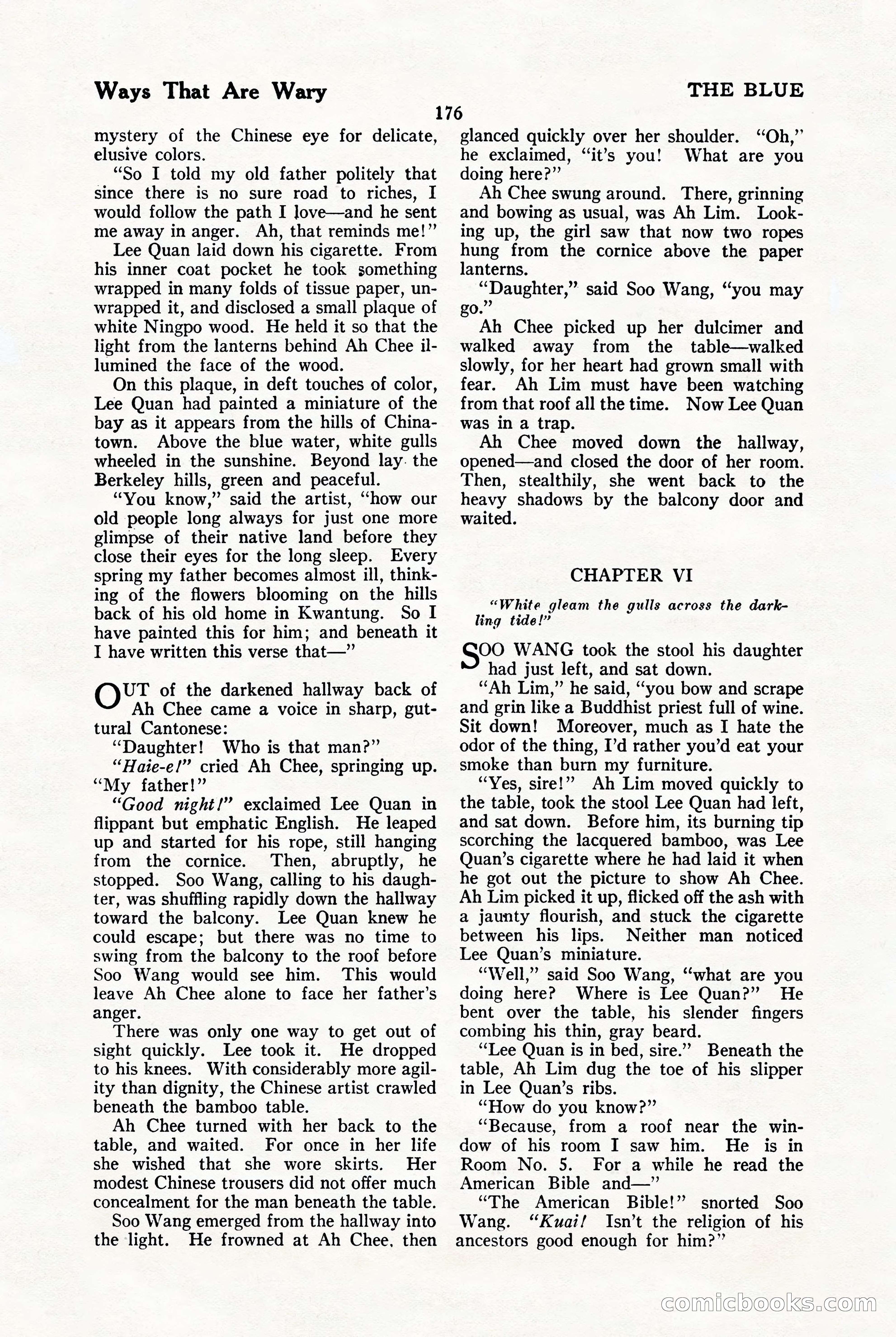 The Blue Book Magazine, January 1923 — page 182 of 212