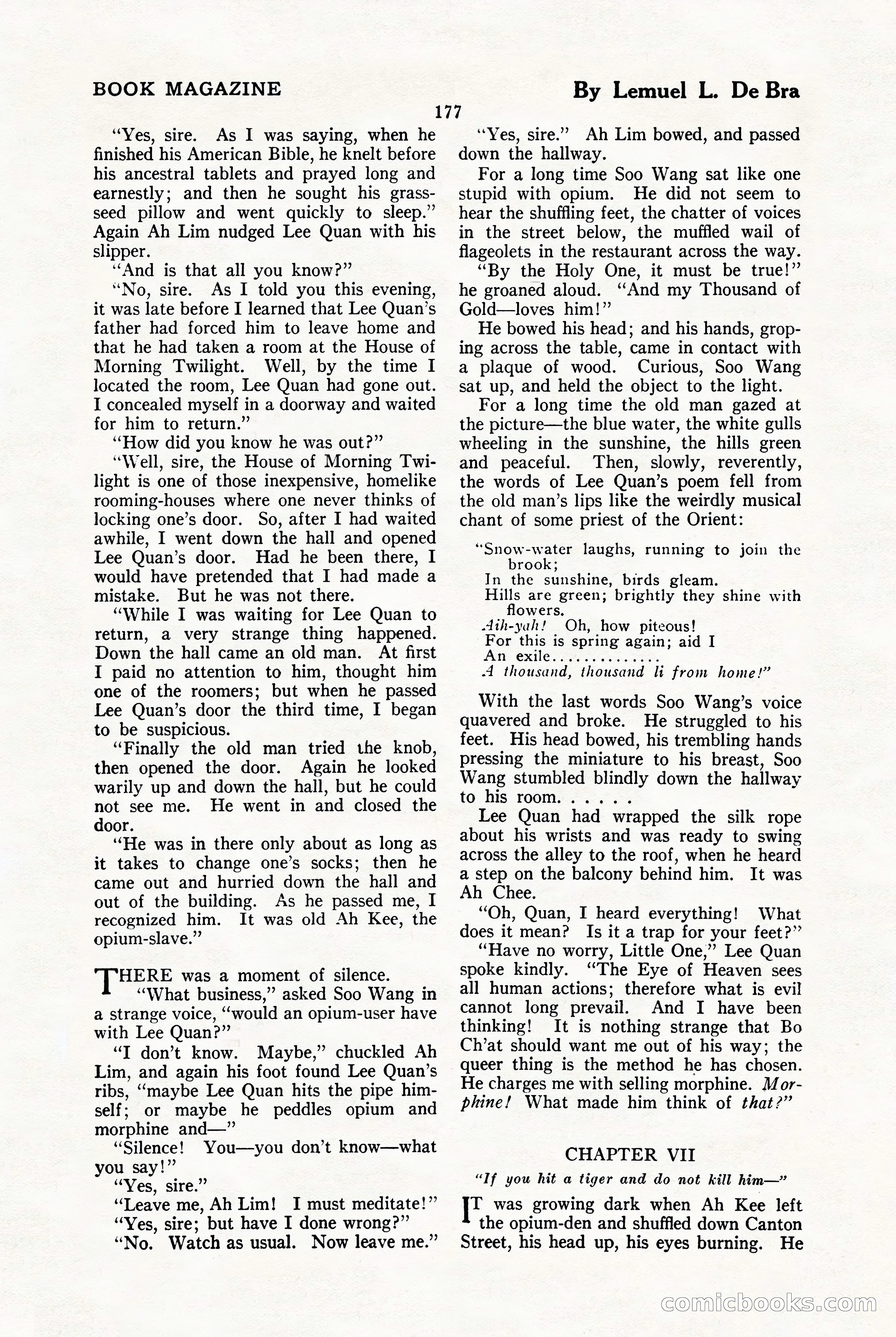 The Blue Book Magazine, January 1923 — page 183 of 212