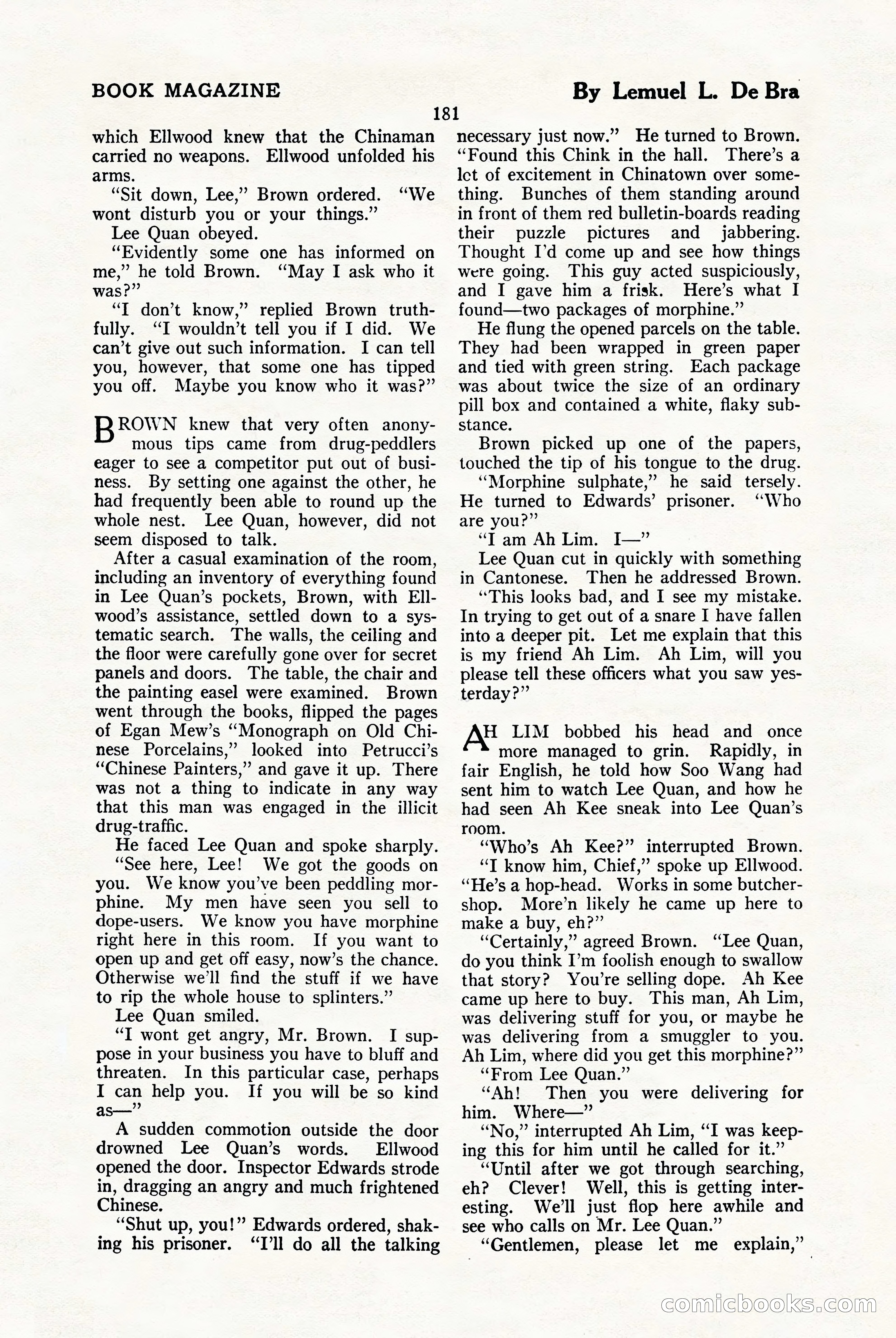 The Blue Book Magazine, January 1923 — page 187 of 212