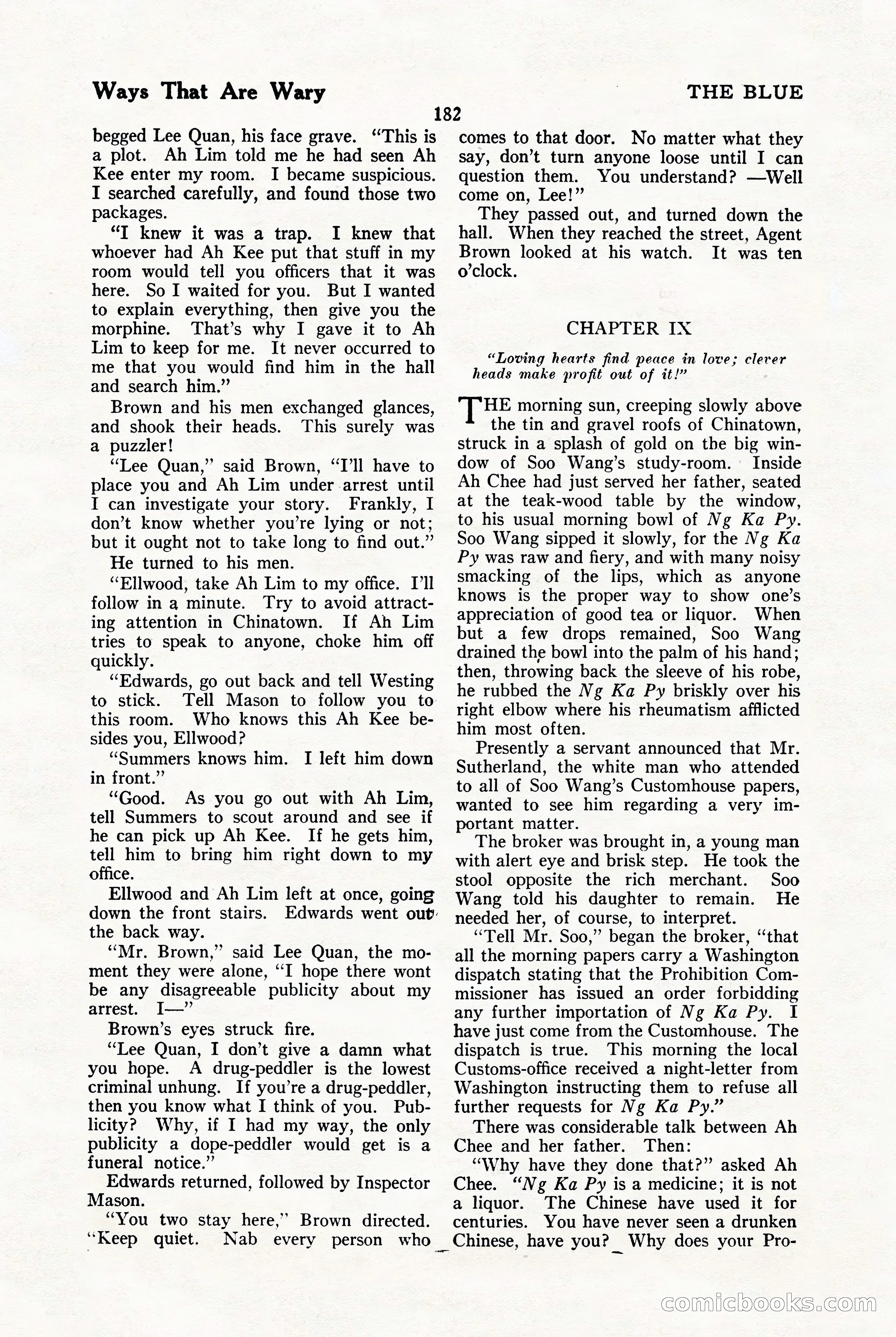 The Blue Book Magazine, January 1923 — page 188 of 212