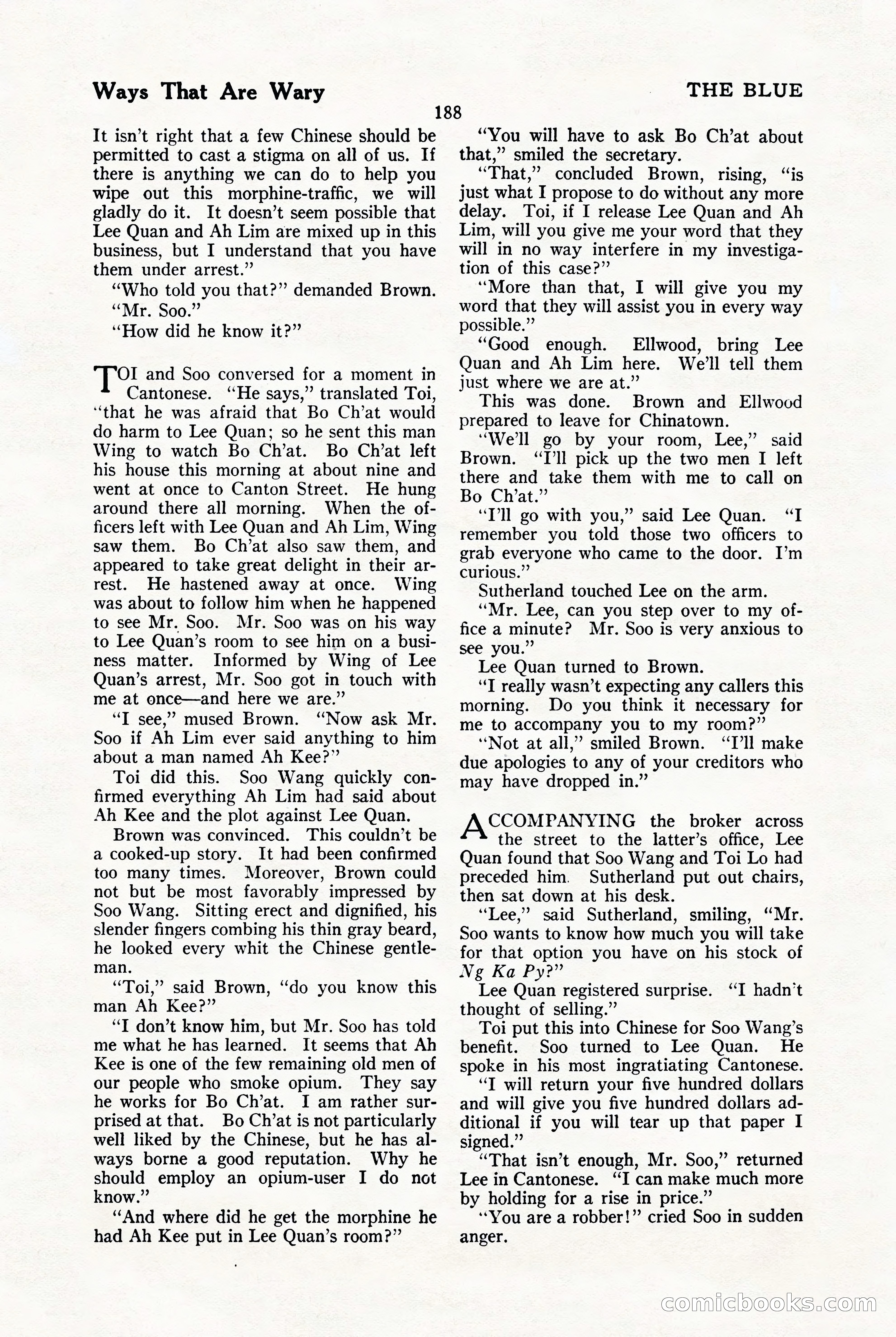 The Blue Book Magazine, January 1923 — page 194 of 212