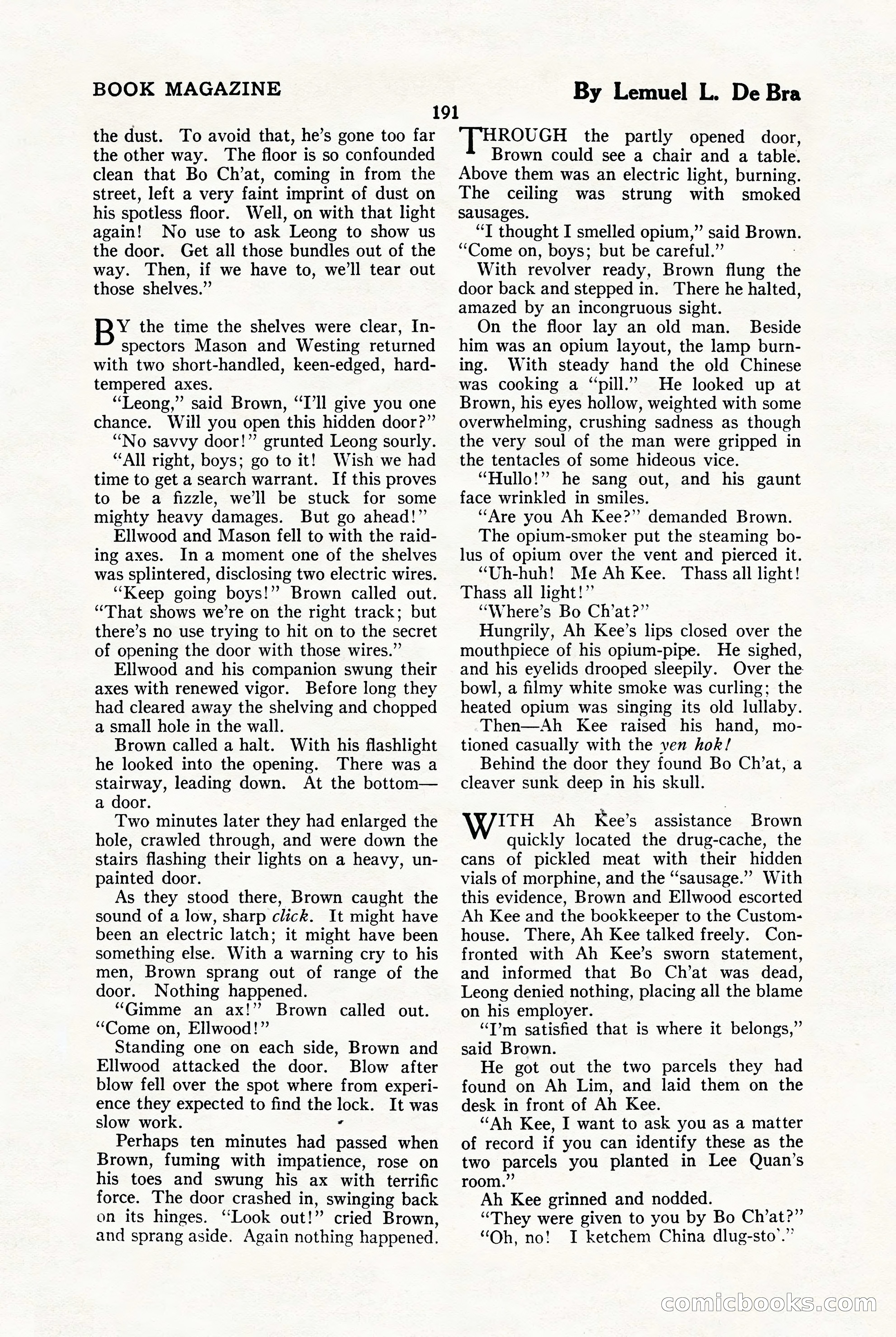 The Blue Book Magazine, January 1923 — page 197 of 212