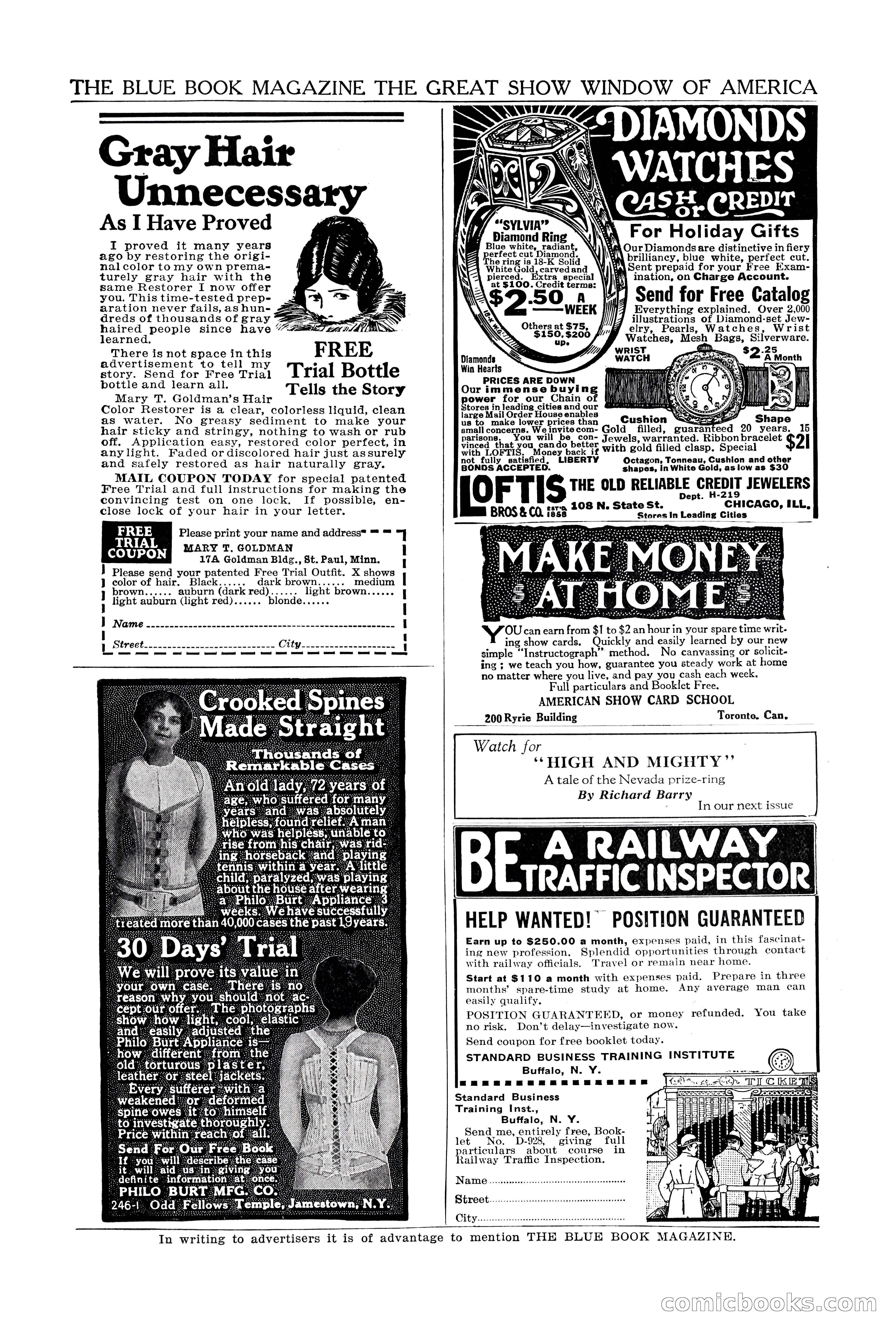 The Blue Book Magazine, January 1923 — page 204 of 212