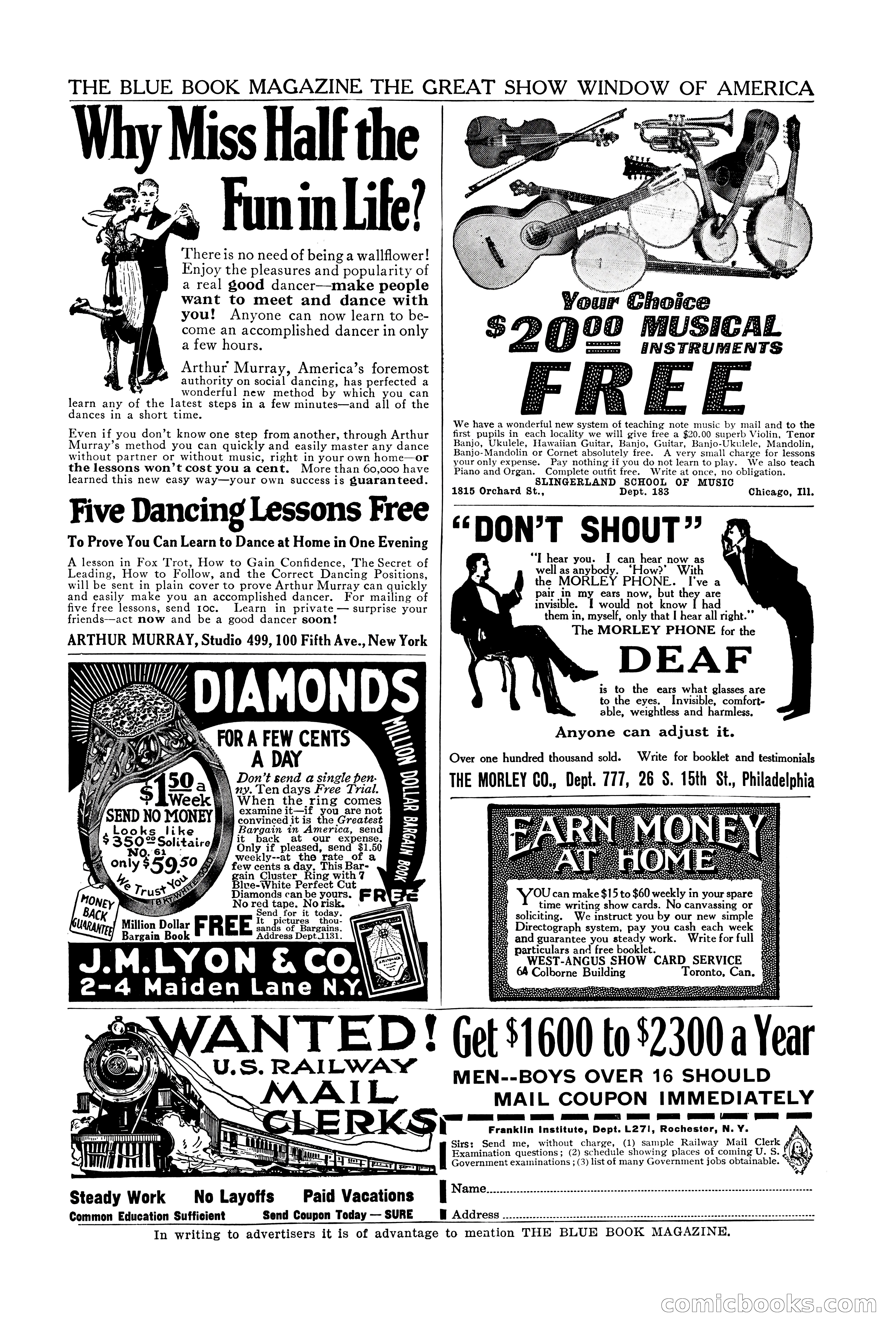 The Blue Book Magazine, January 1923 — page 206 of 212