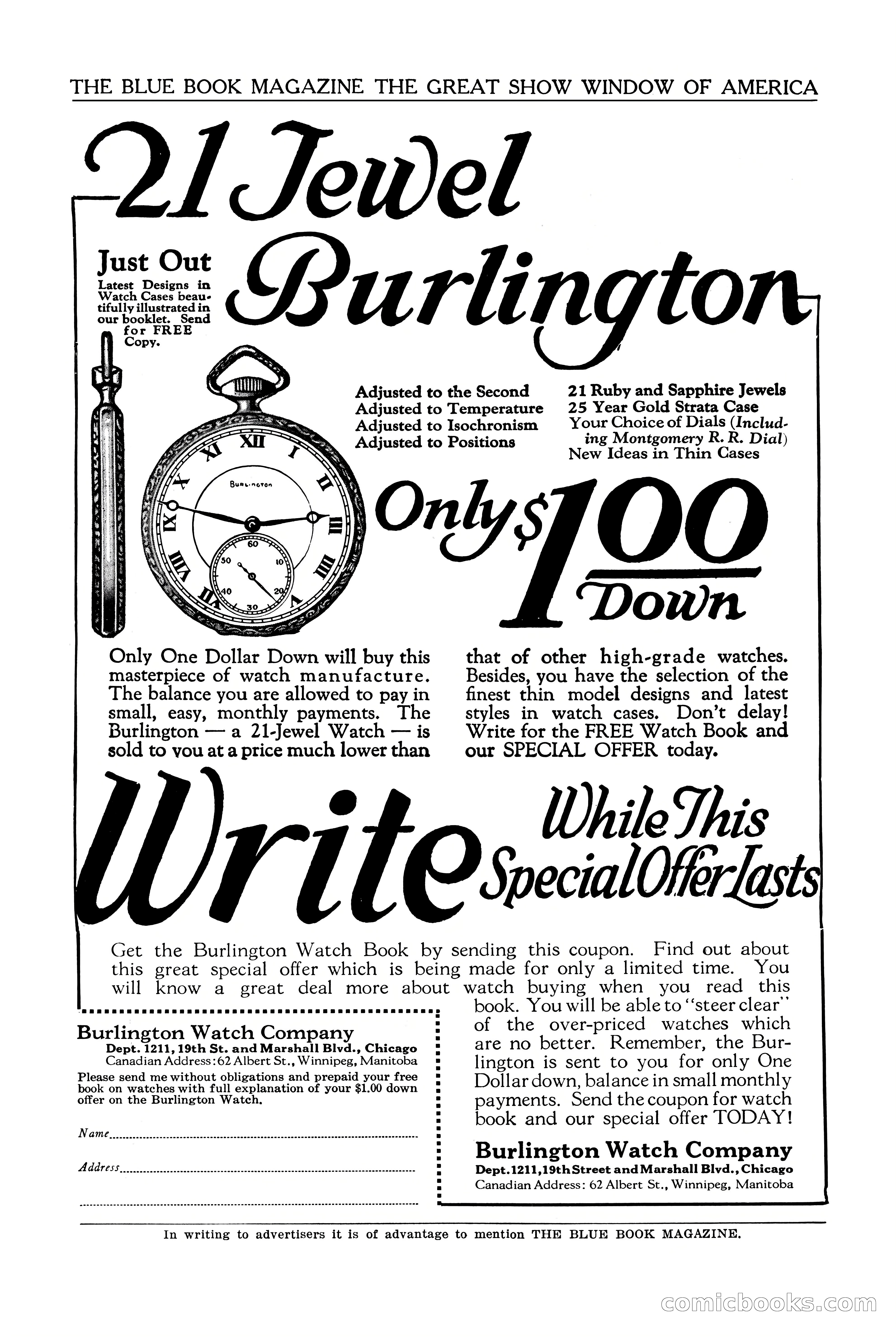 The Blue Book Magazine, January 1923 — page 210 of 212