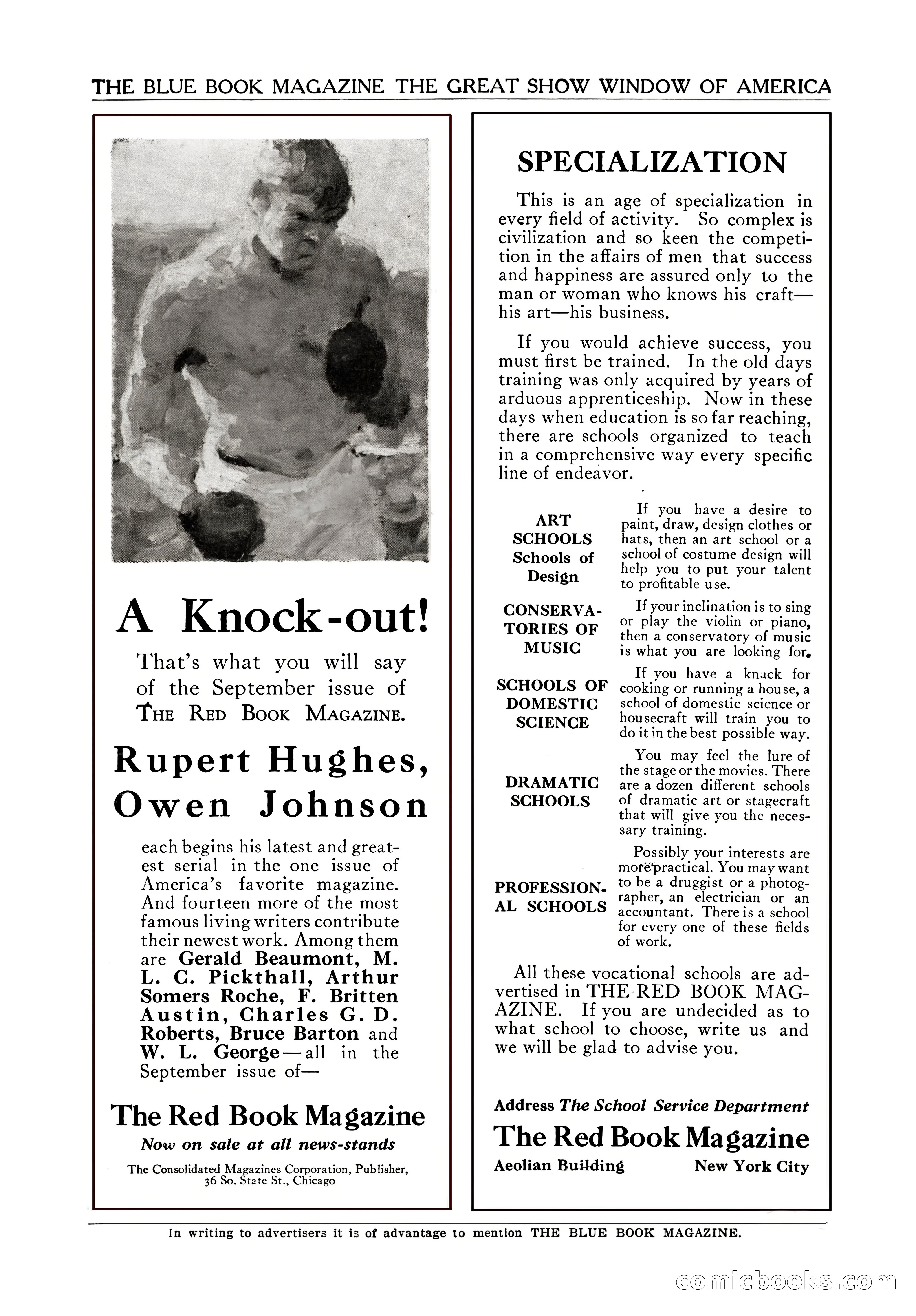 The Blue Book Magazine, October 1923 — page 2 of 212