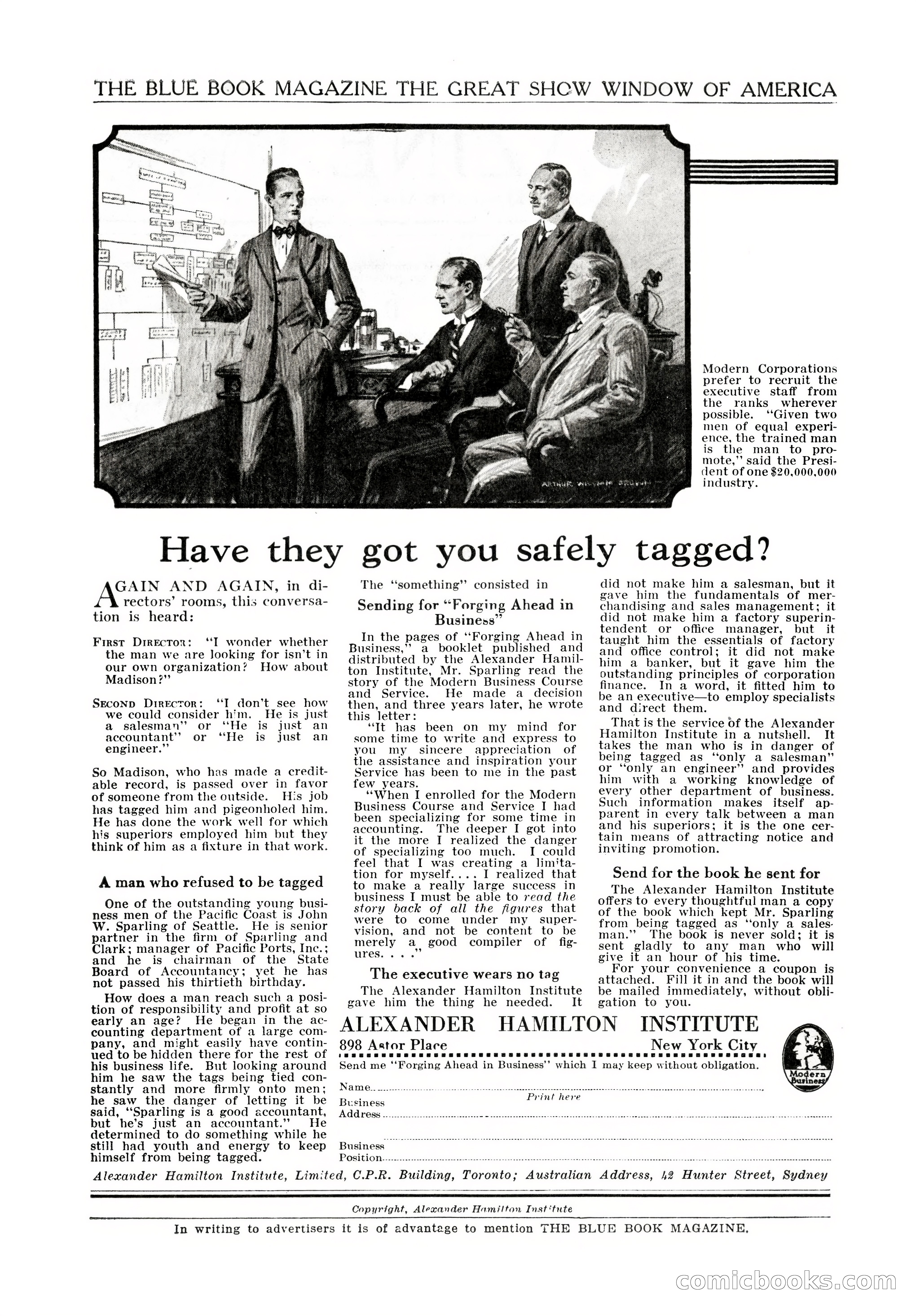 The Blue Book Magazine, October 1923 — page 6 of 212