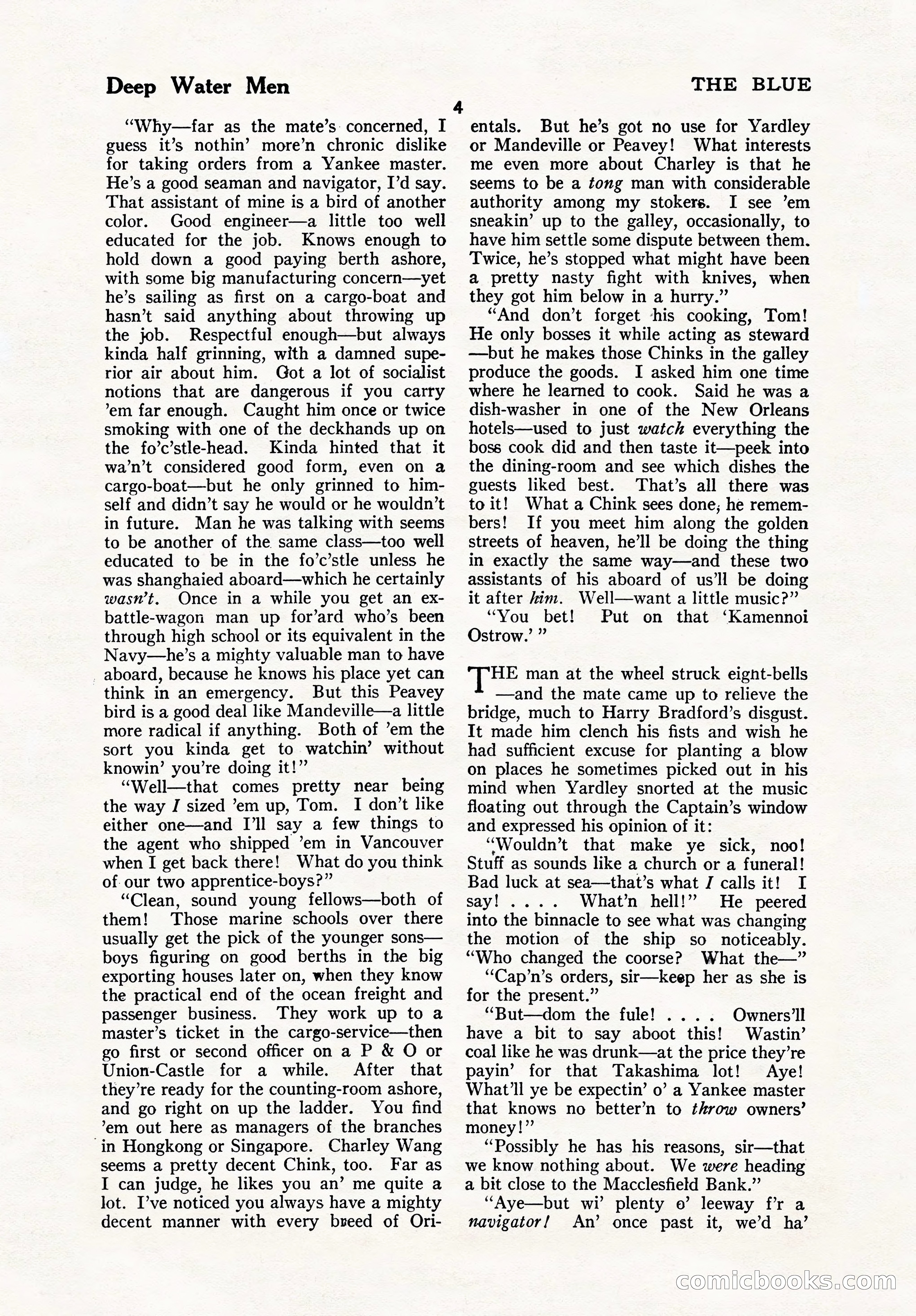 The Blue Book Magazine, October 1923 — page 10 of 212