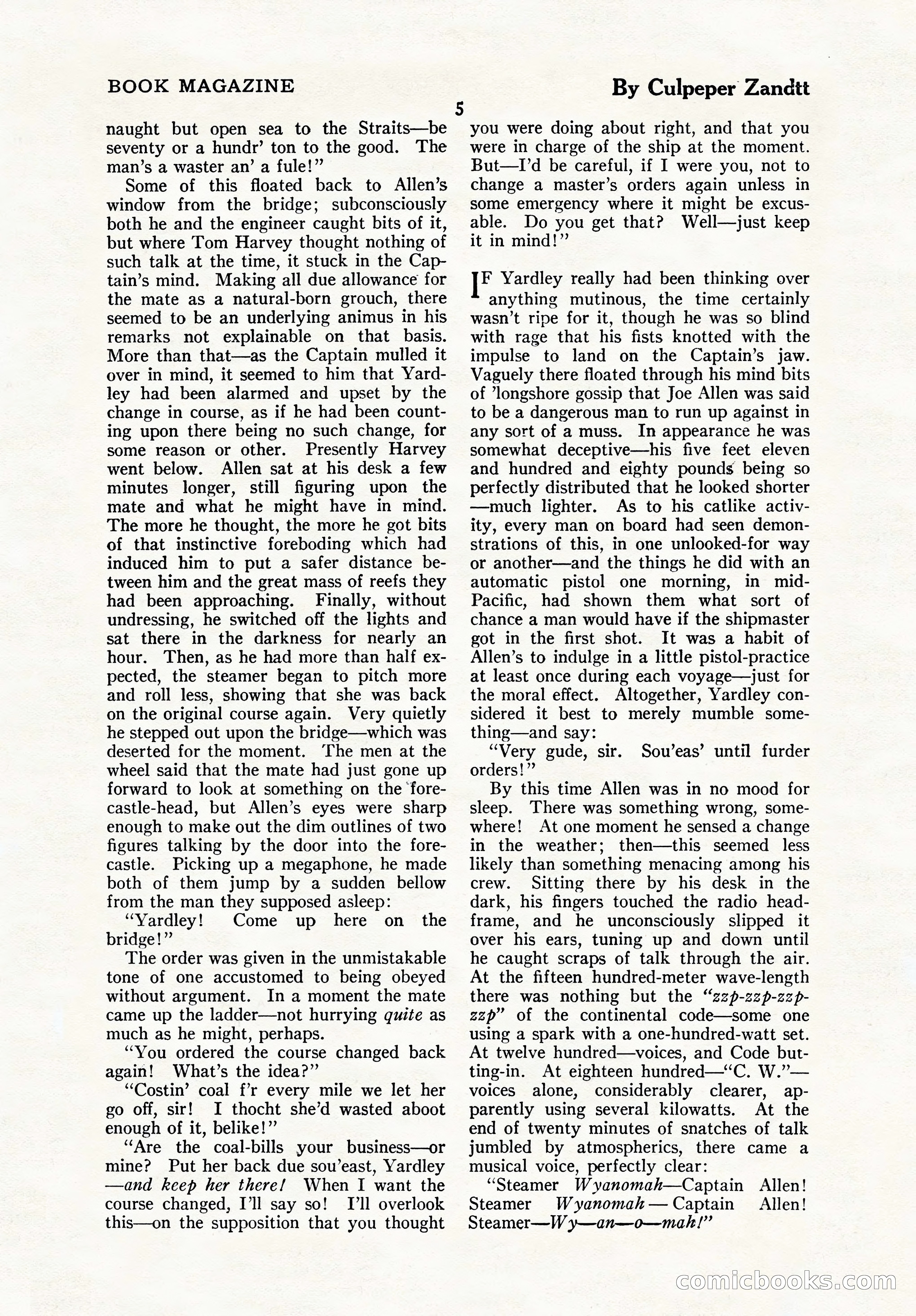 The Blue Book Magazine, October 1923 — page 11 of 212