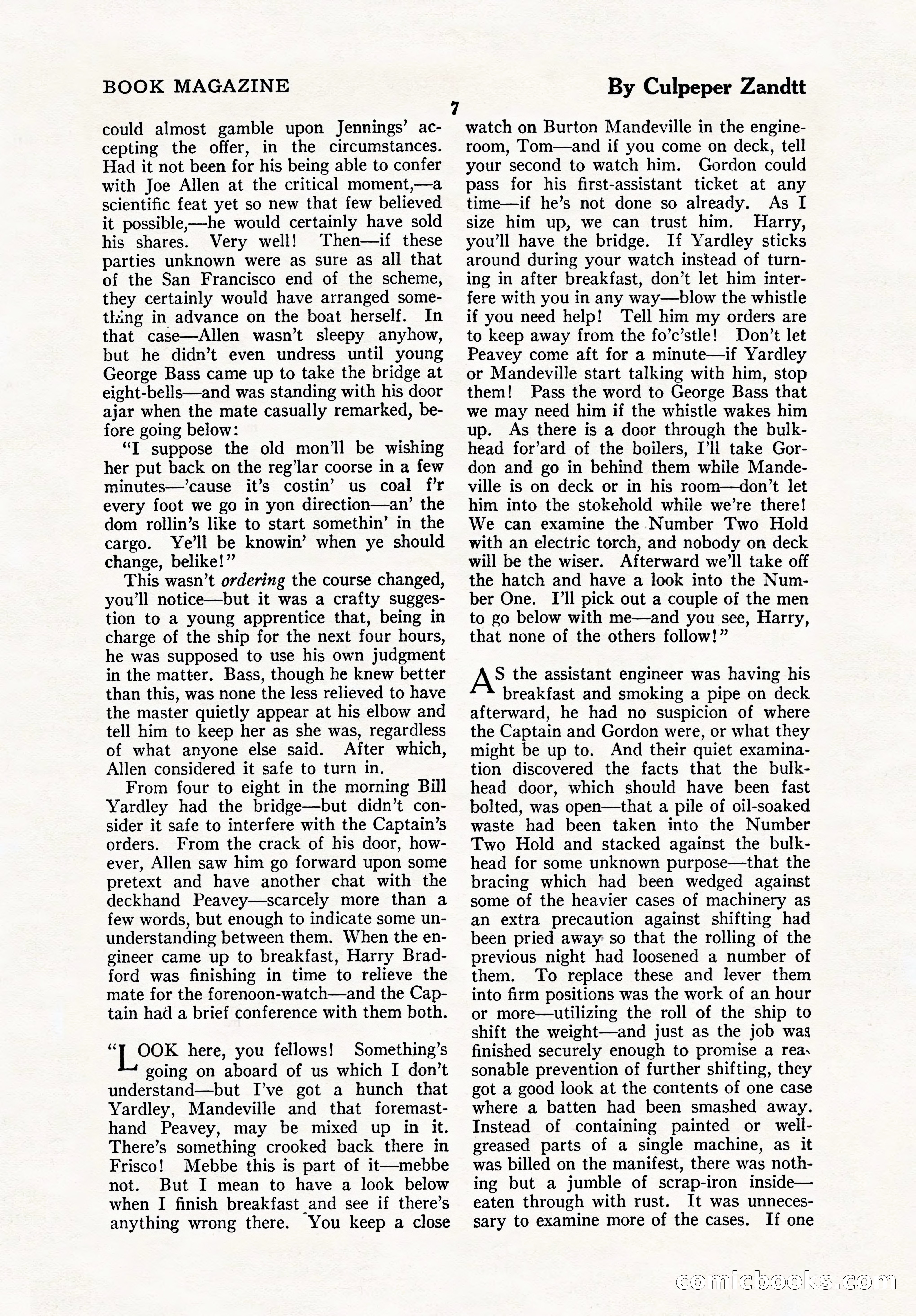 The Blue Book Magazine, October 1923 — page 13 of 212