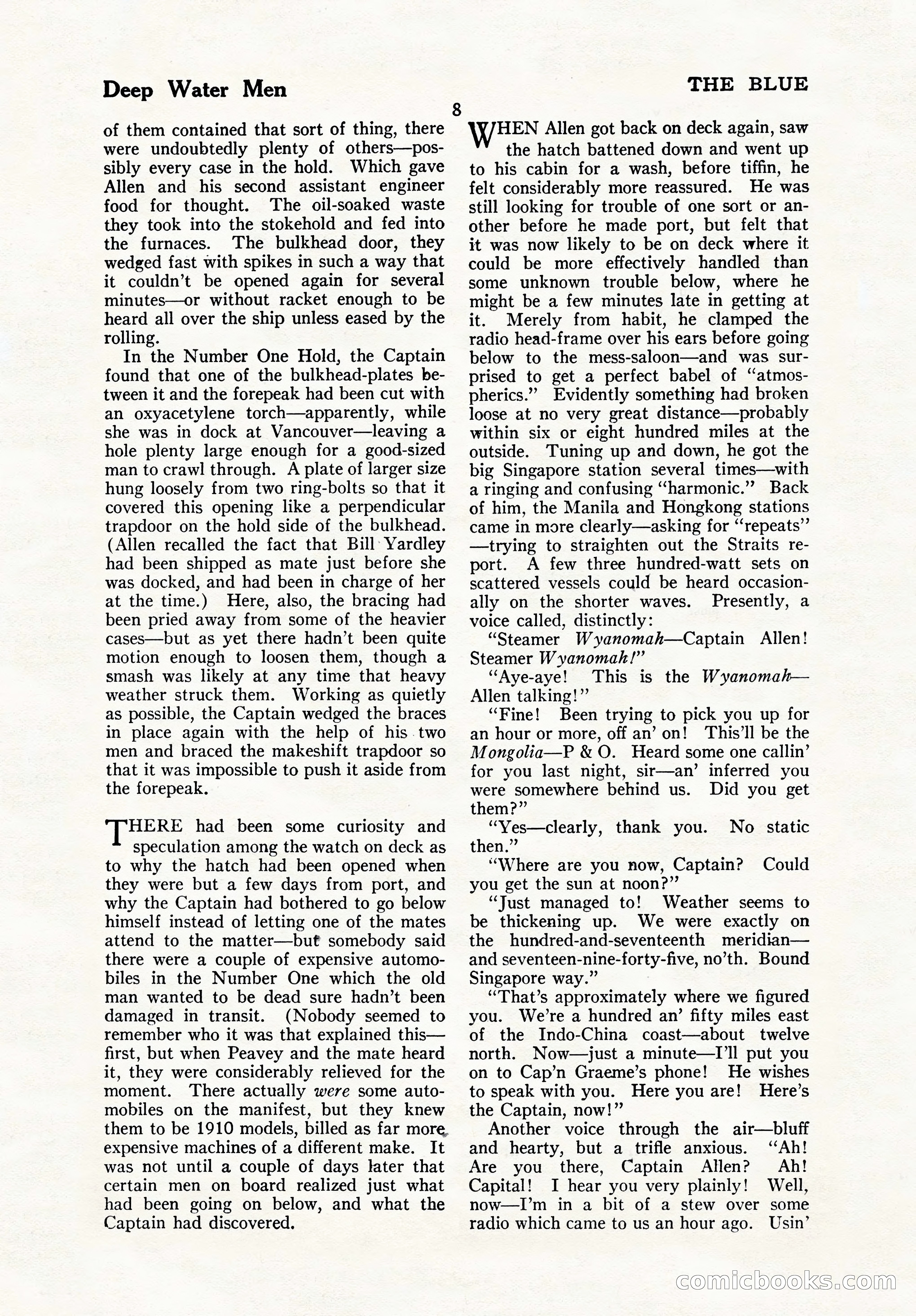 The Blue Book Magazine, October 1923 — page 14 of 212