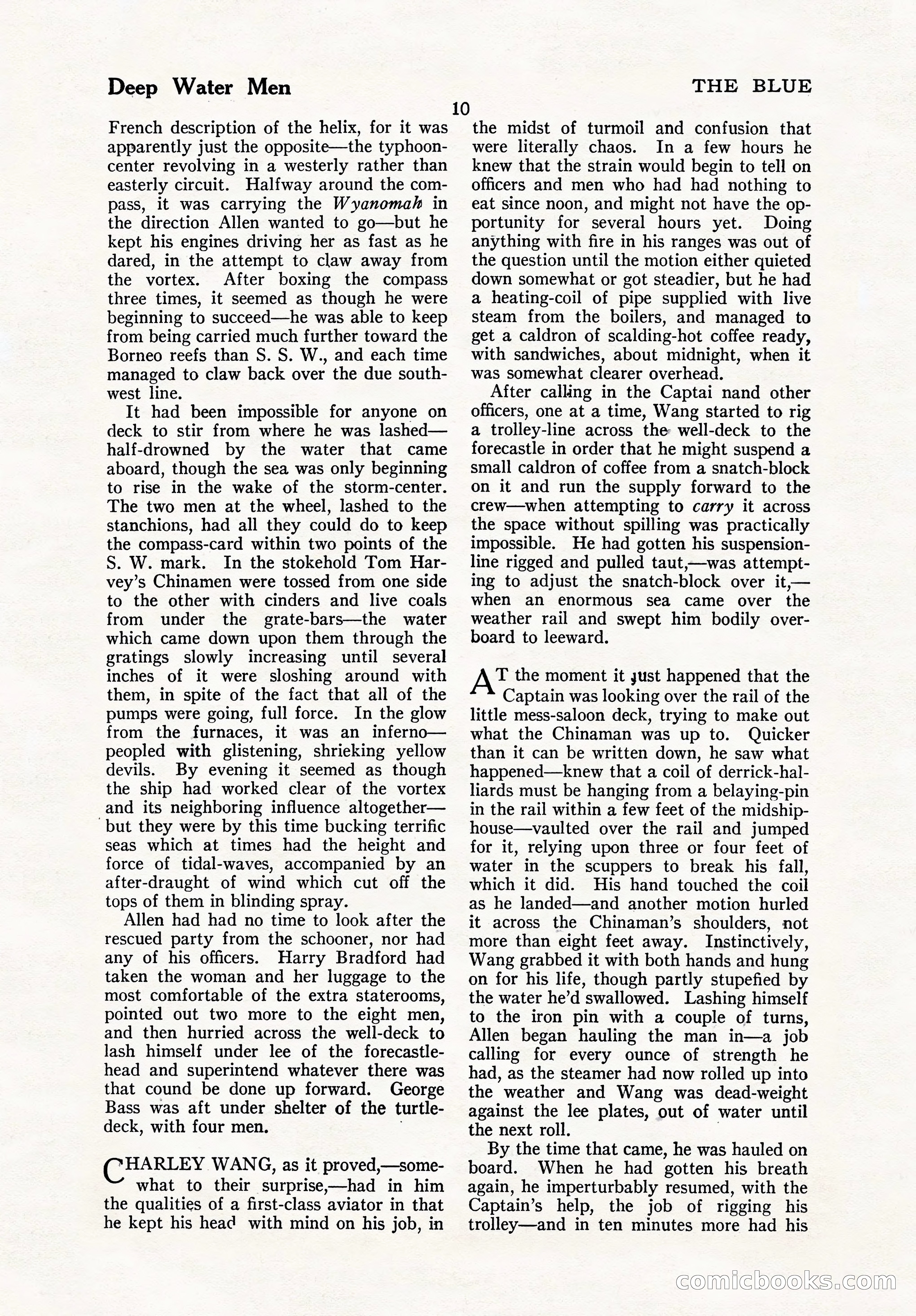 The Blue Book Magazine, October 1923 — page 16 of 212