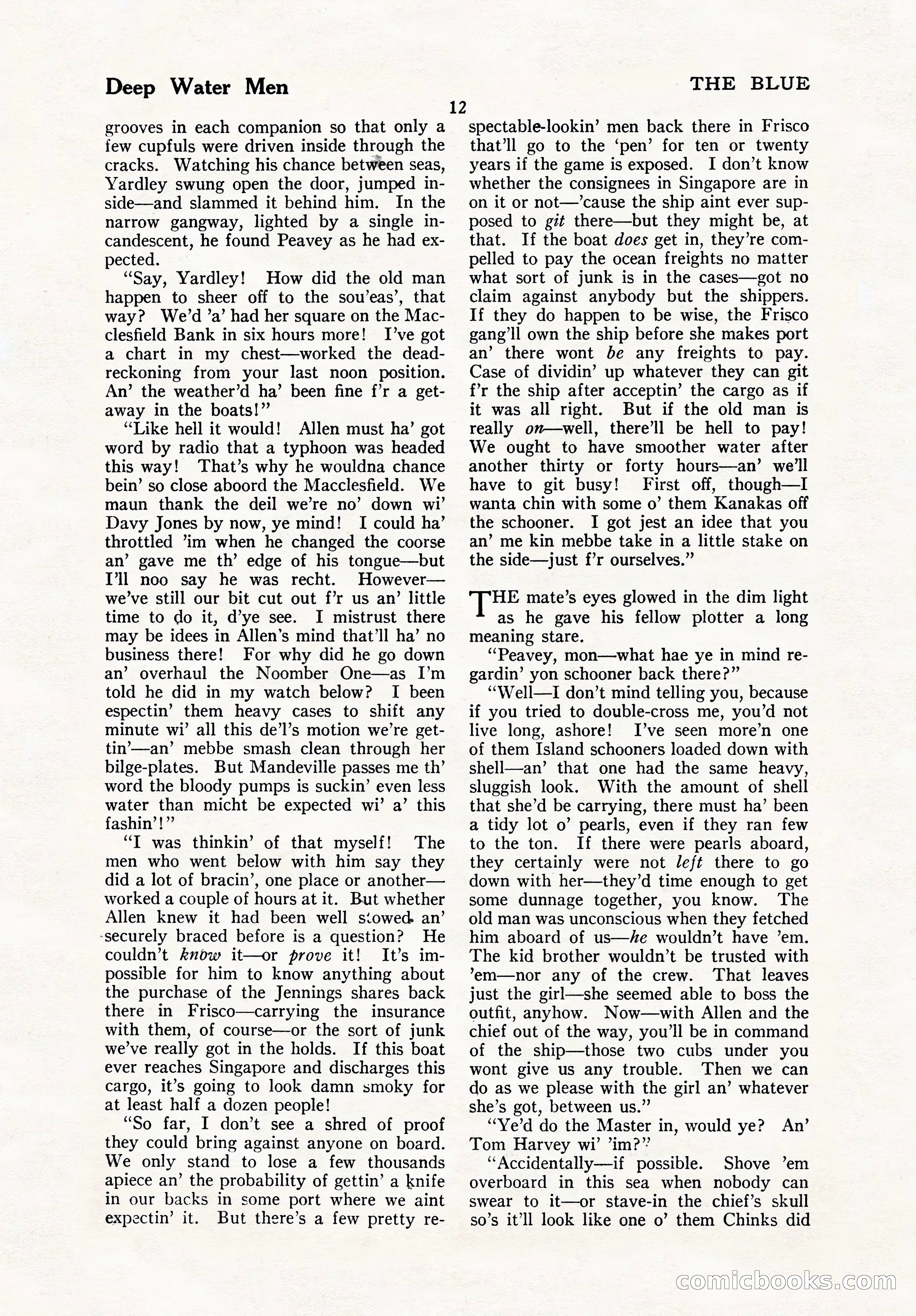 The Blue Book Magazine, October 1923 — page 18 of 212