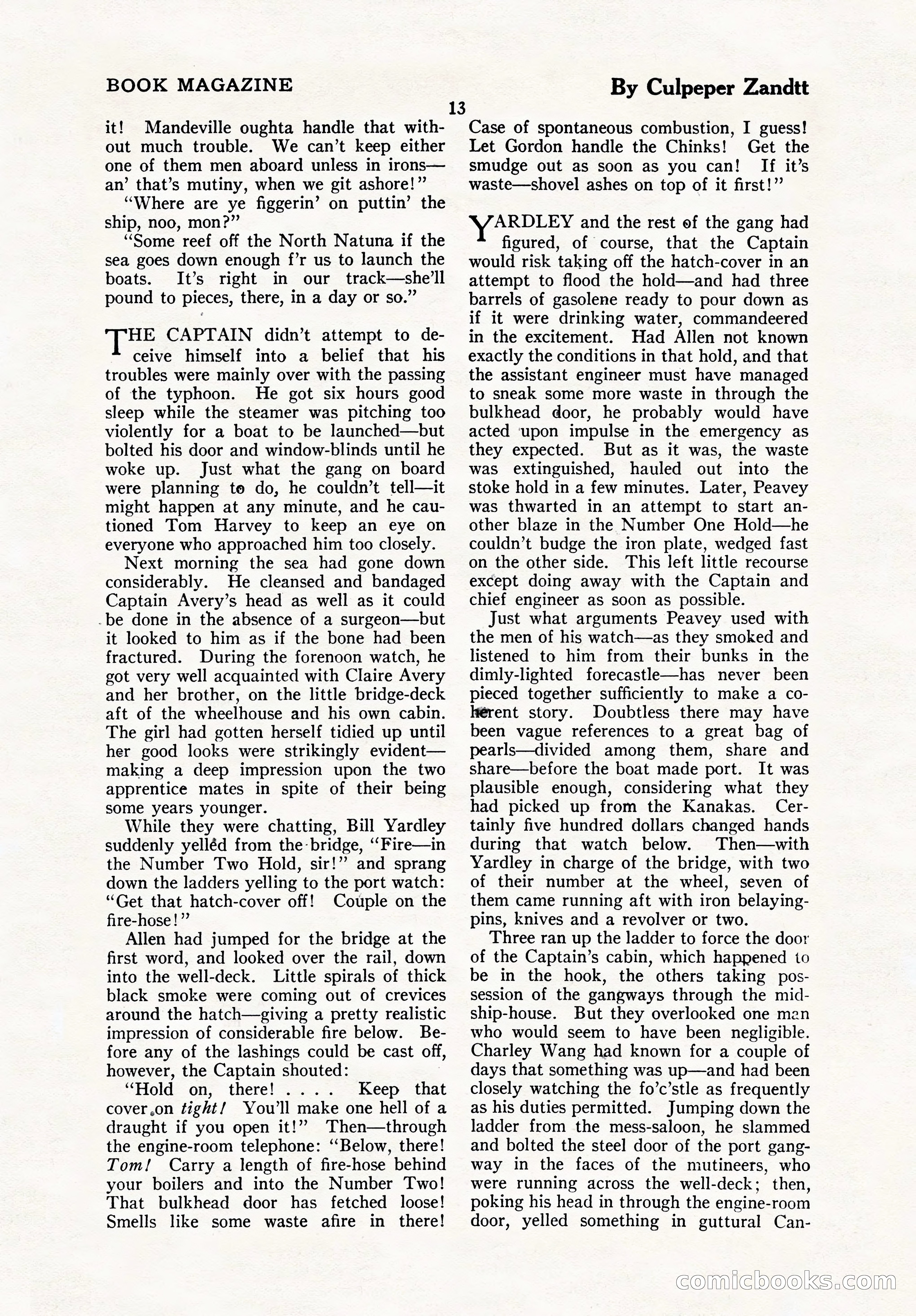 The Blue Book Magazine, October 1923 — page 19 of 212