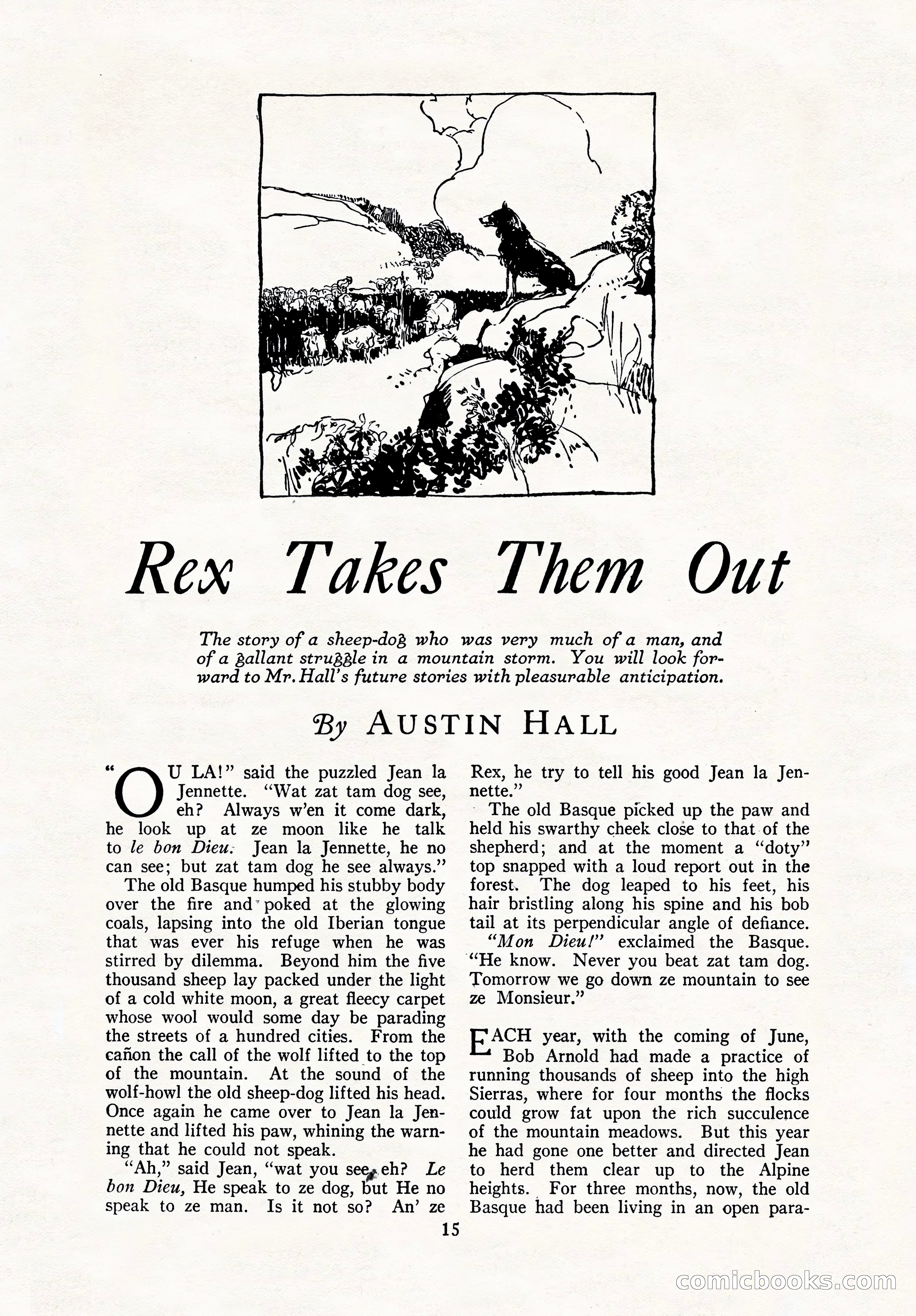 The Blue Book Magazine, October 1923 — page 21 of 212