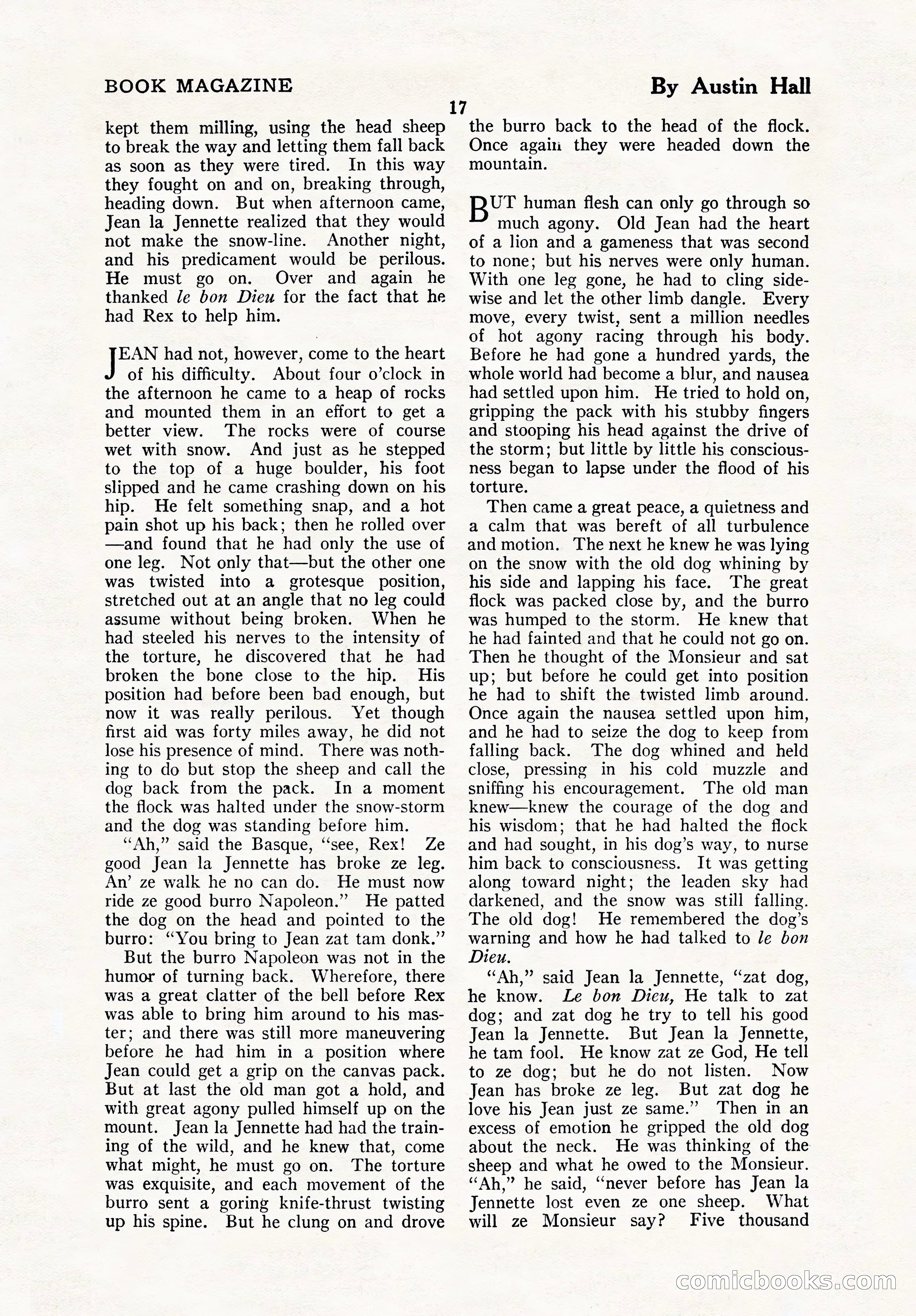 The Blue Book Magazine, October 1923 — page 23 of 212