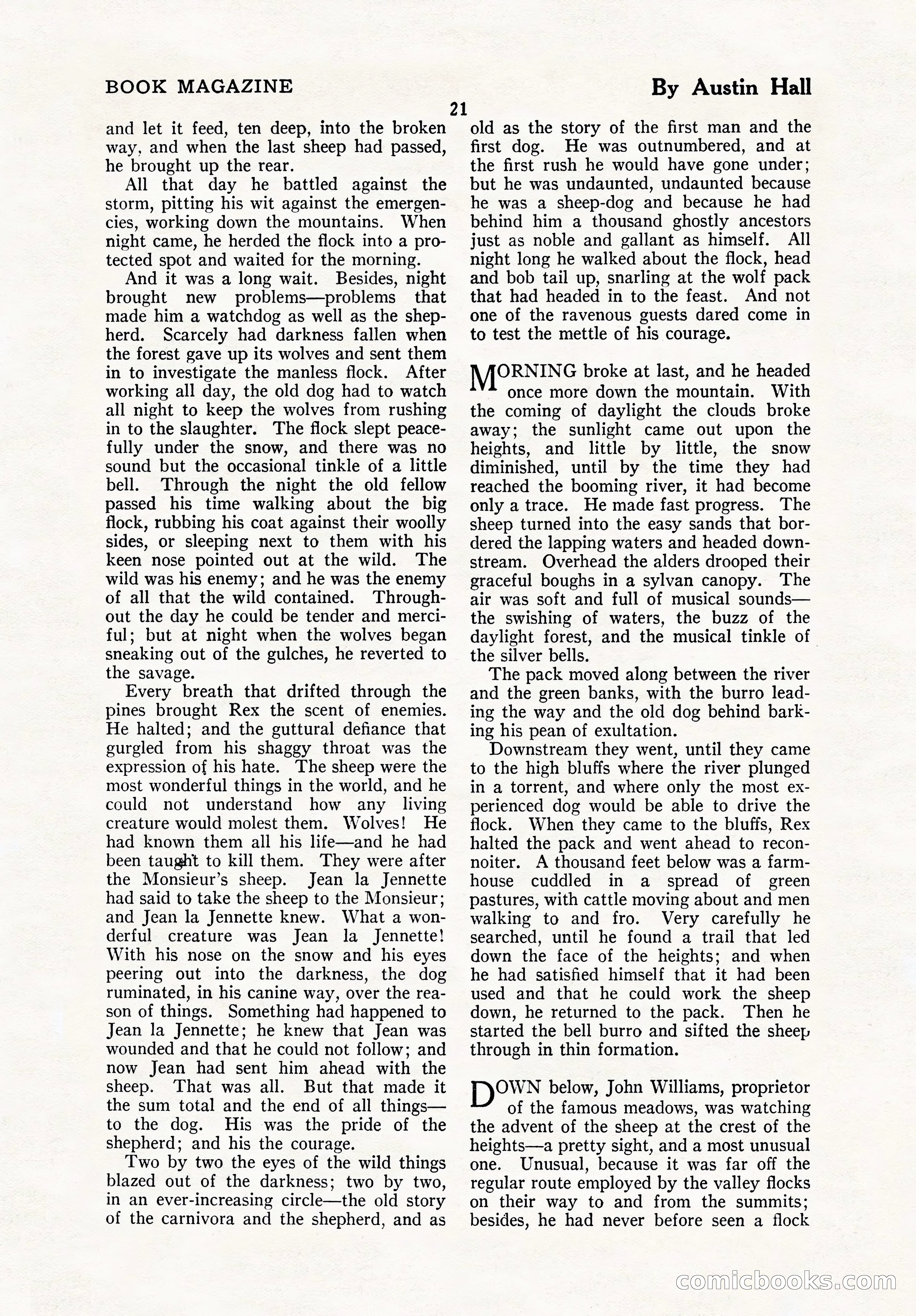 The Blue Book Magazine, October 1923 — page 27 of 212