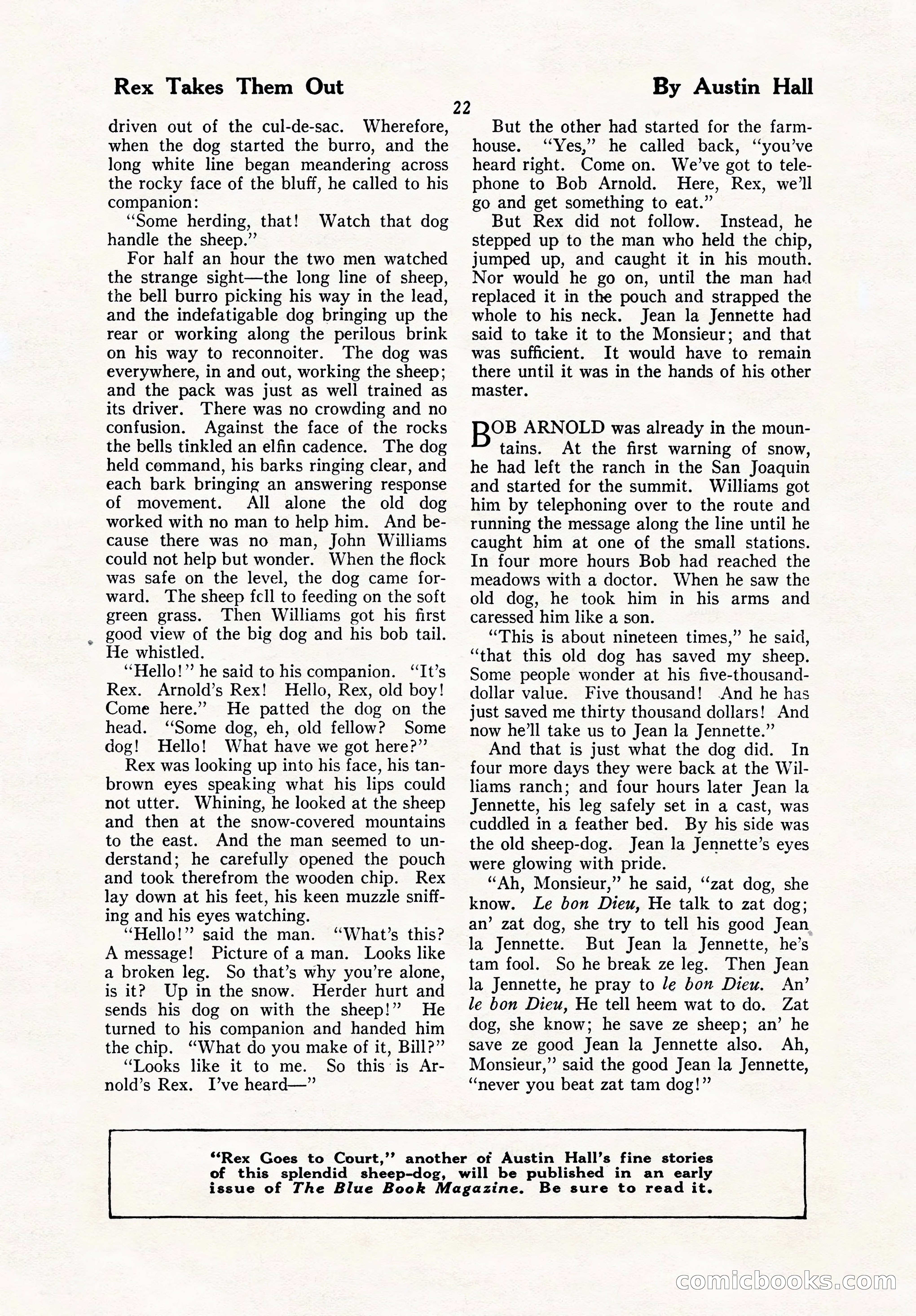 The Blue Book Magazine, October 1923 — page 28 of 212