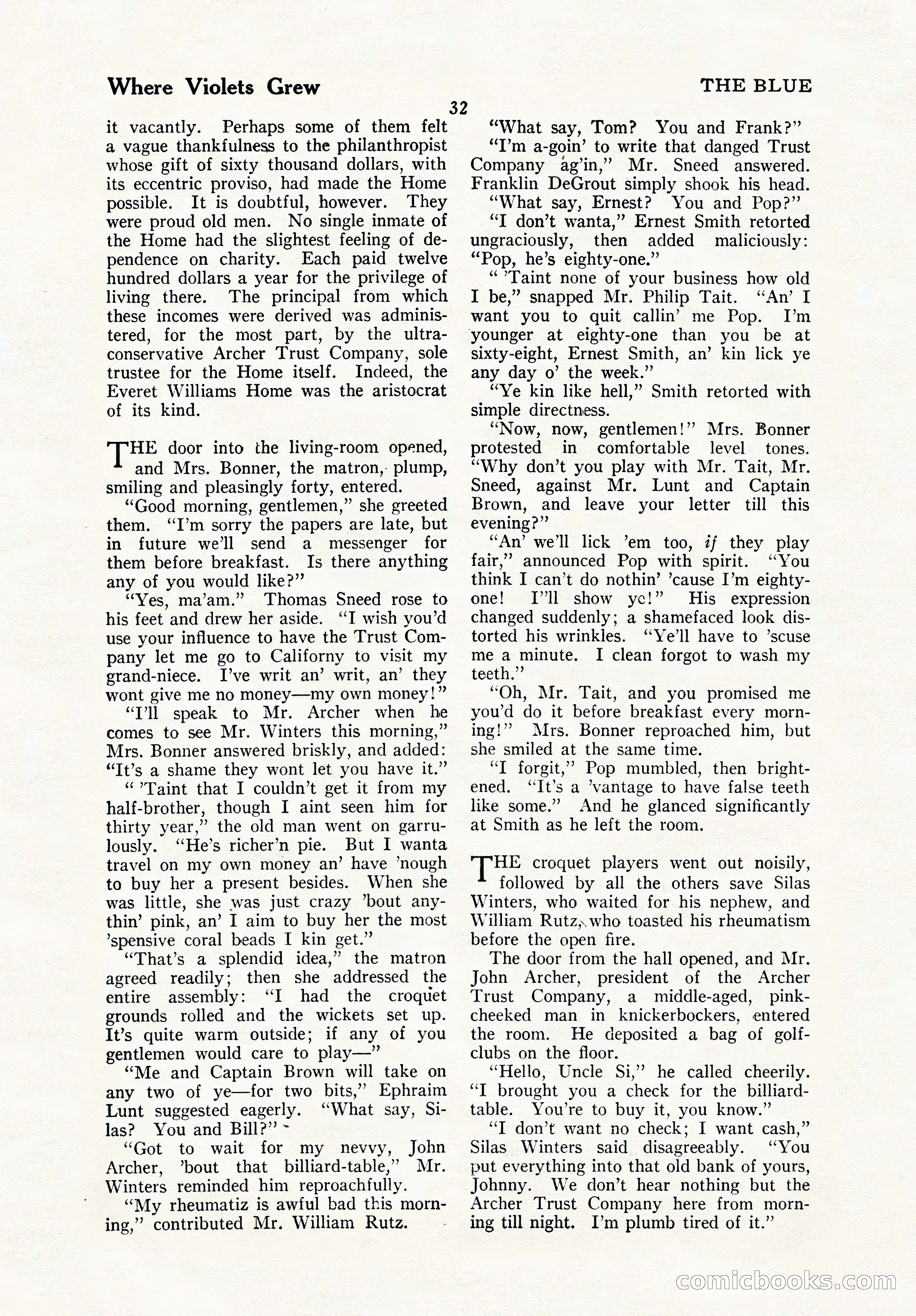 The Blue Book Magazine, October 1923 — page 38 of 212