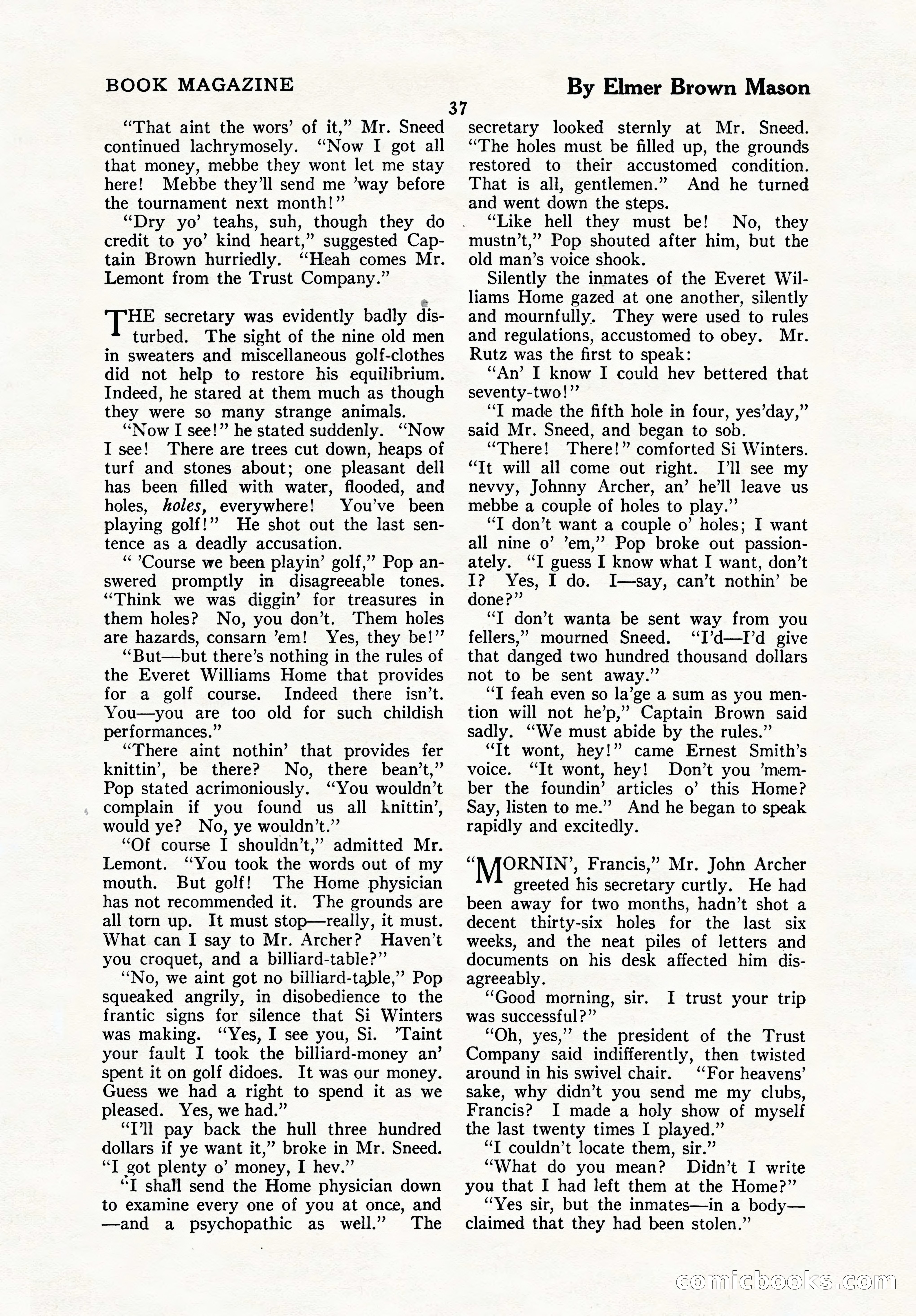The Blue Book Magazine, October 1923 — page 43 of 212