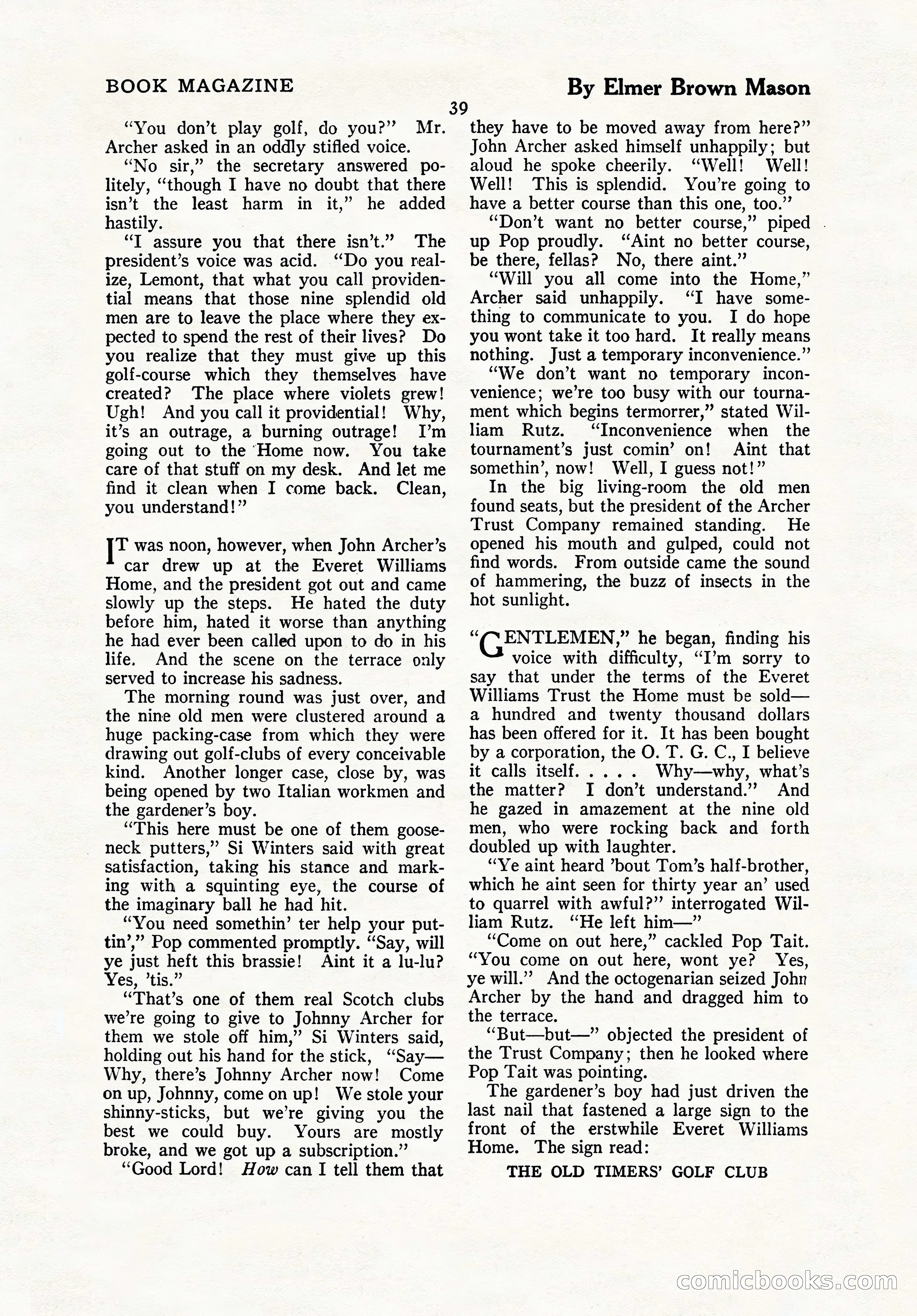 The Blue Book Magazine, October 1923 — page 45 of 212