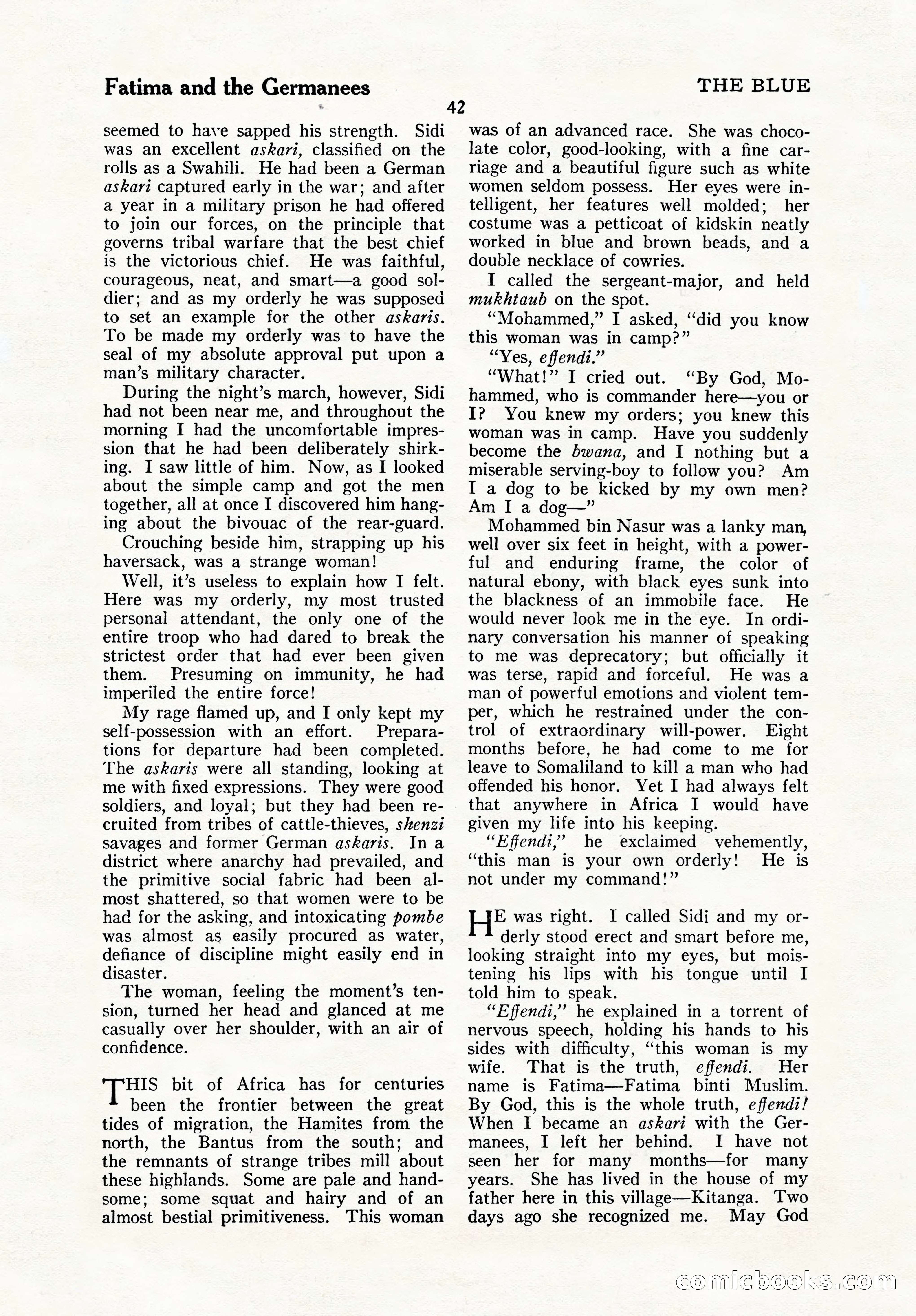 The Blue Book Magazine, October 1923 — page 48 of 212