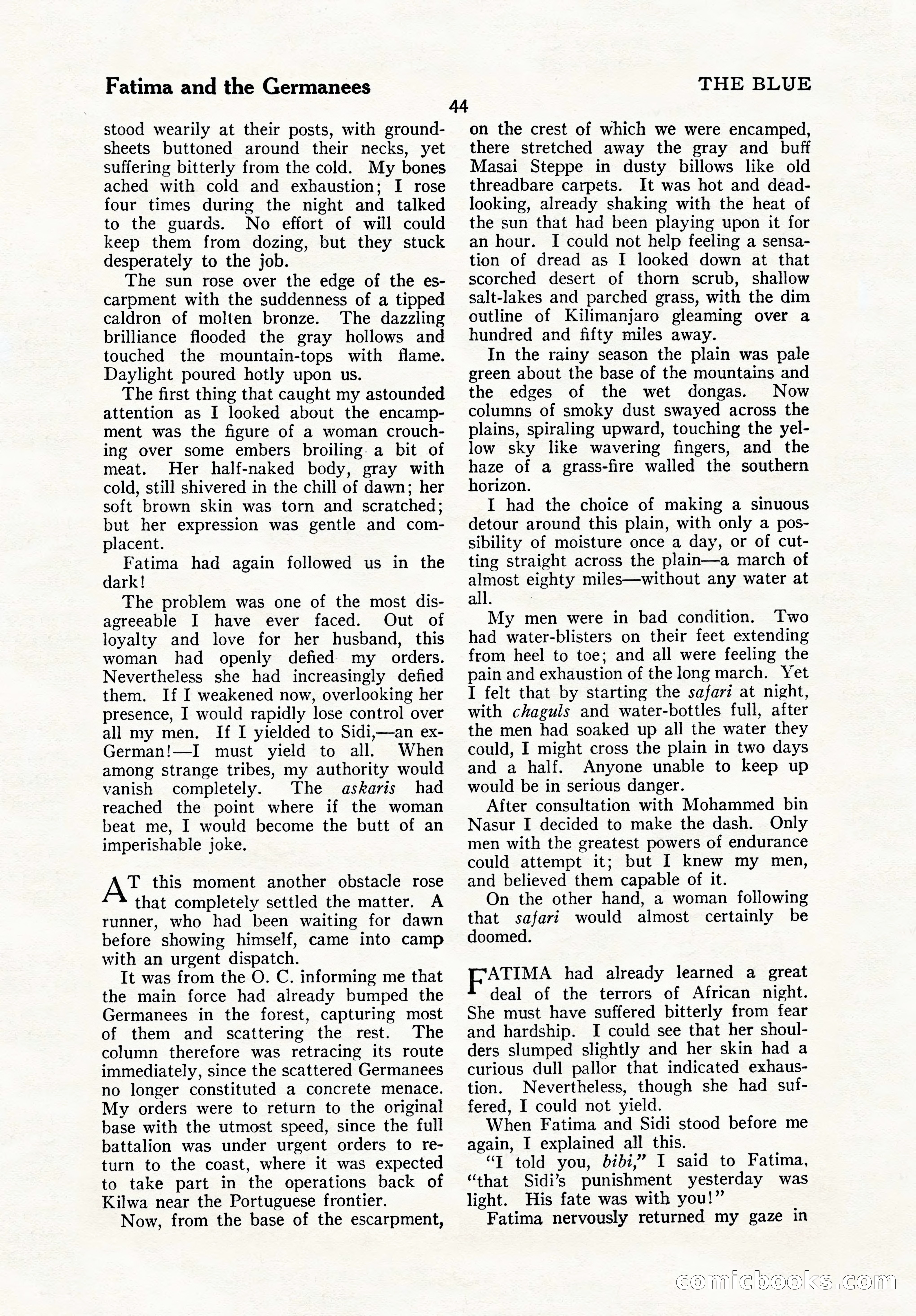 The Blue Book Magazine, October 1923 — page 50 of 212