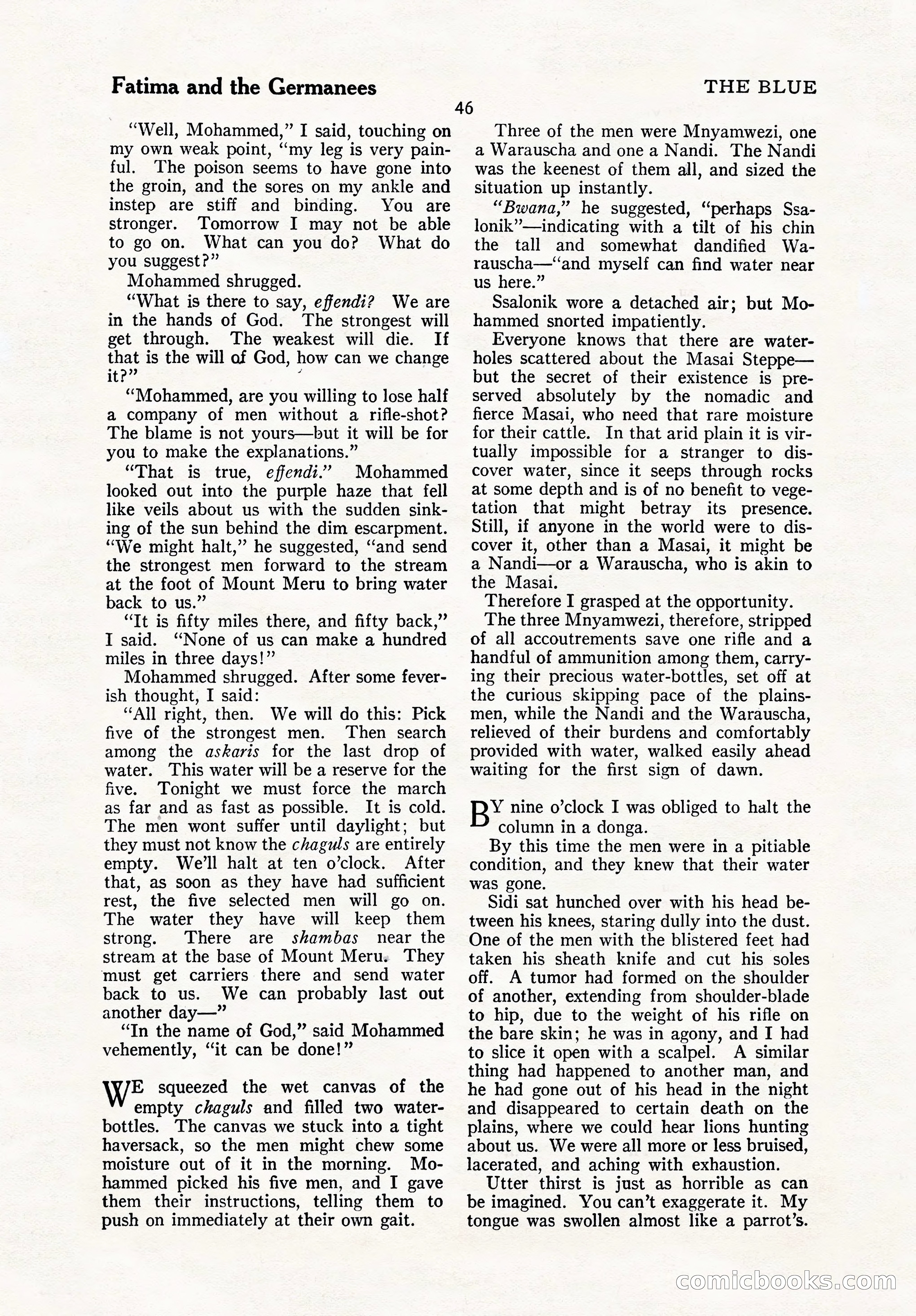 The Blue Book Magazine, October 1923 — page 52 of 212