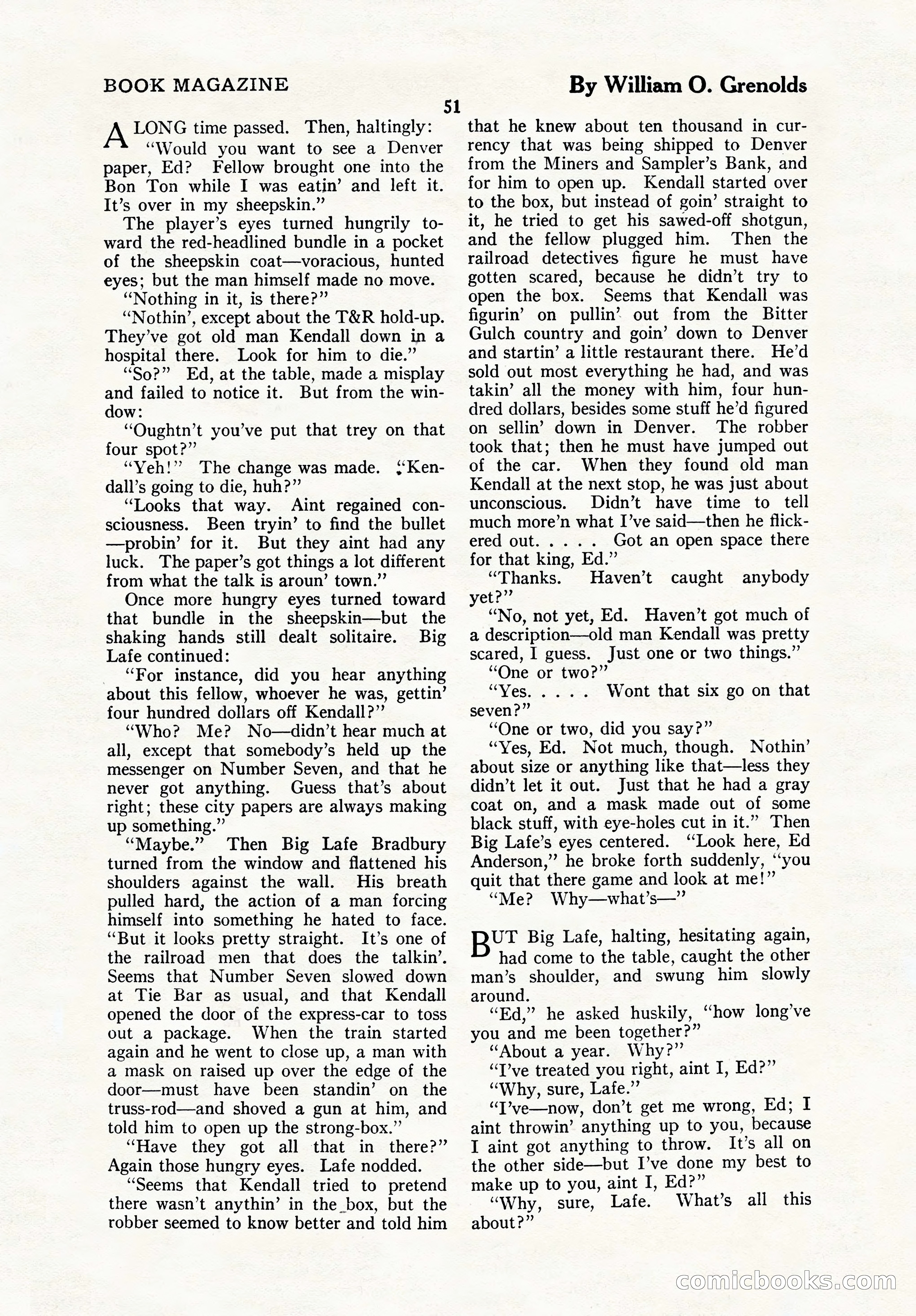 The Blue Book Magazine, October 1923 — page 57 of 212