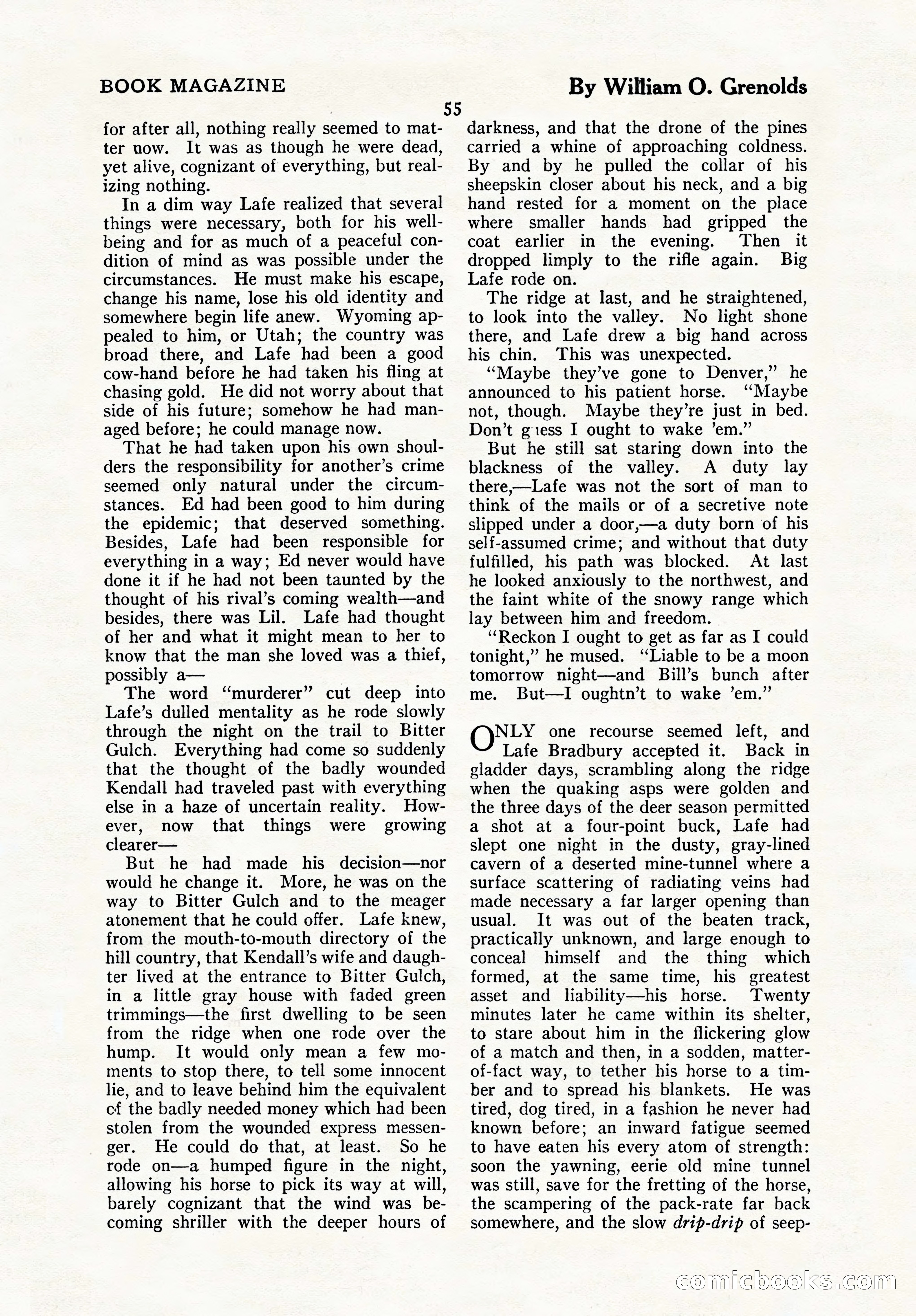 The Blue Book Magazine, October 1923 — page 61 of 212