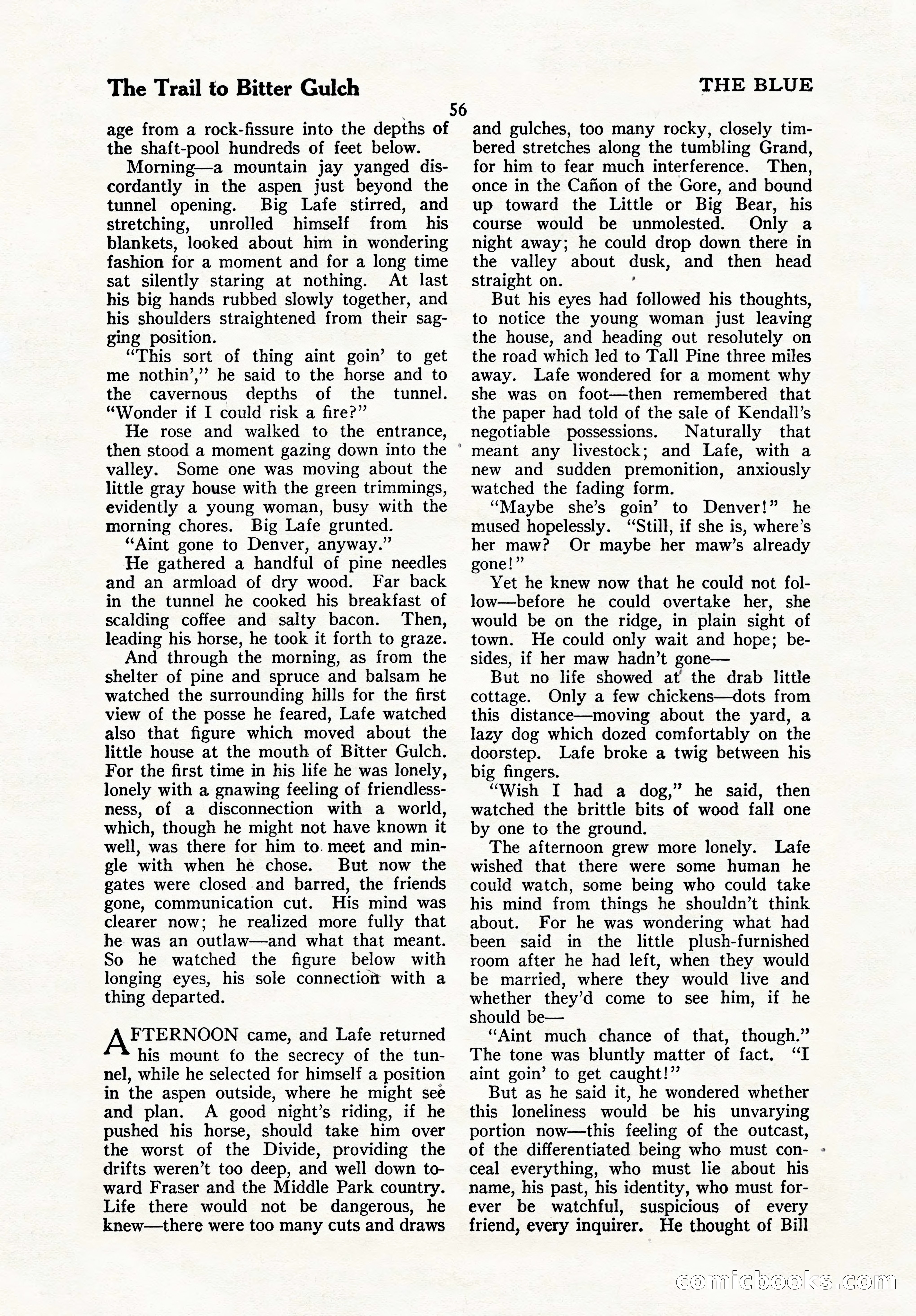 The Blue Book Magazine, October 1923 — page 62 of 212