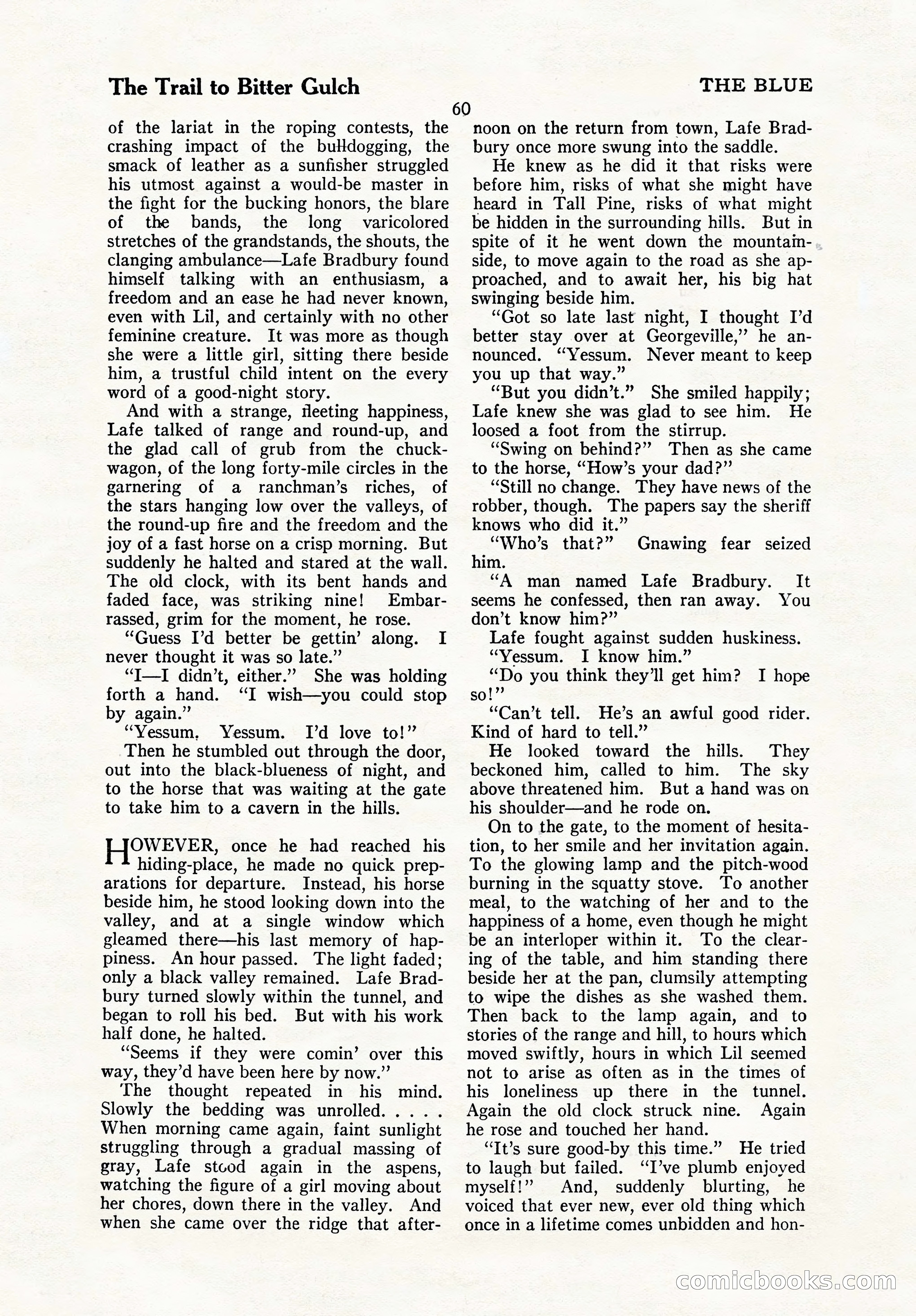 The Blue Book Magazine, October 1923 — page 66 of 212