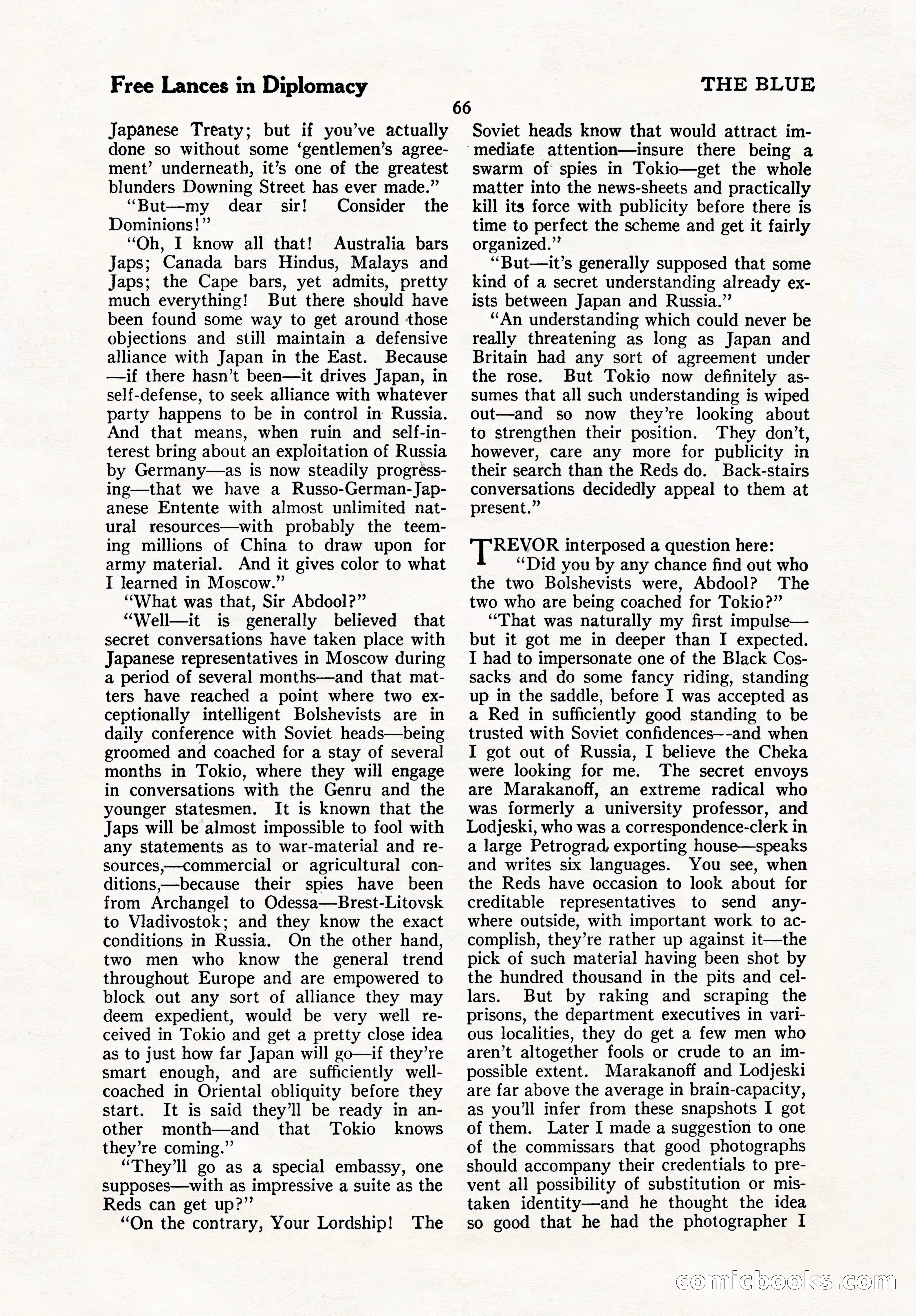 The Blue Book Magazine, October 1923 — page 72 of 212