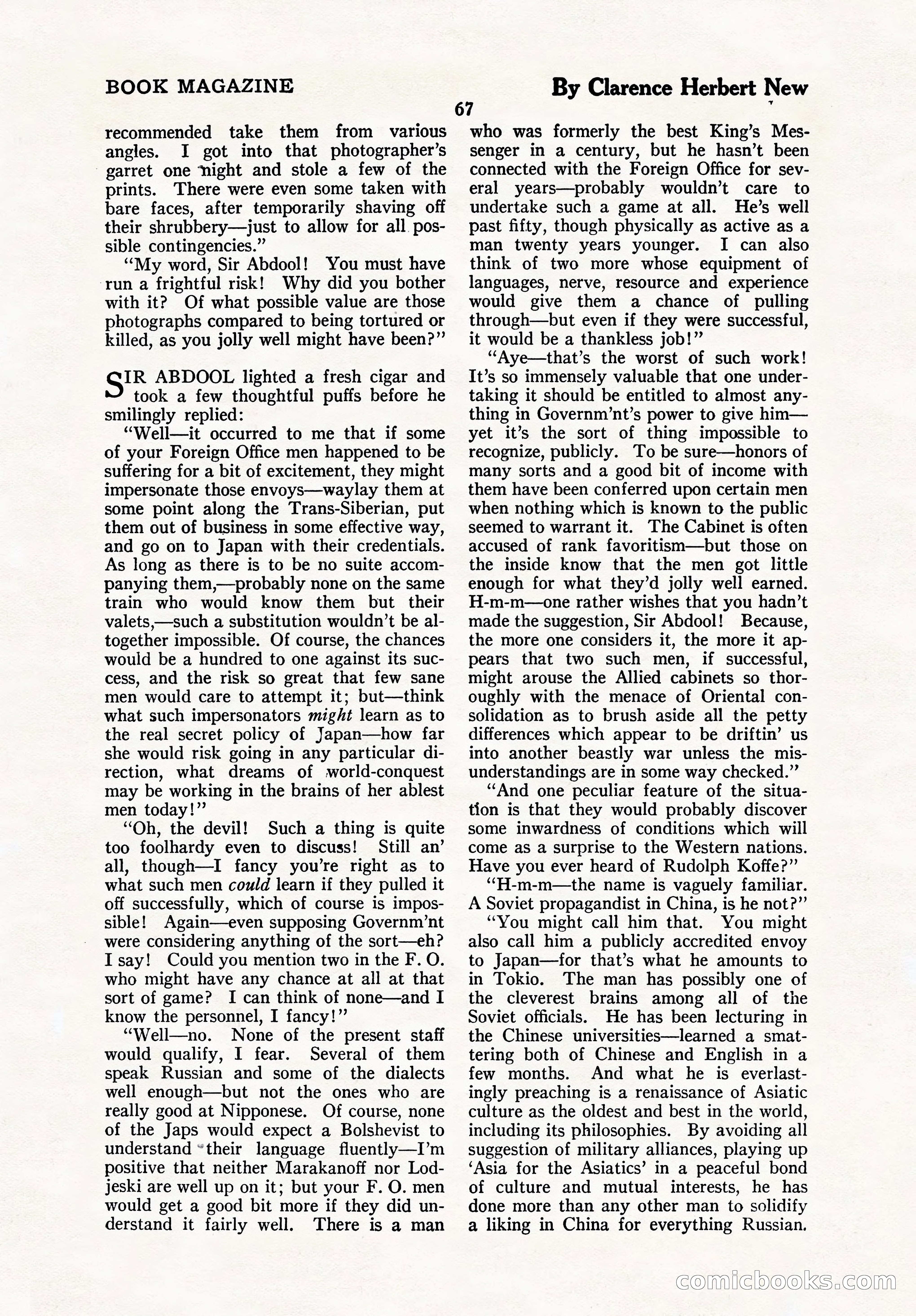 The Blue Book Magazine, October 1923 — page 73 of 212