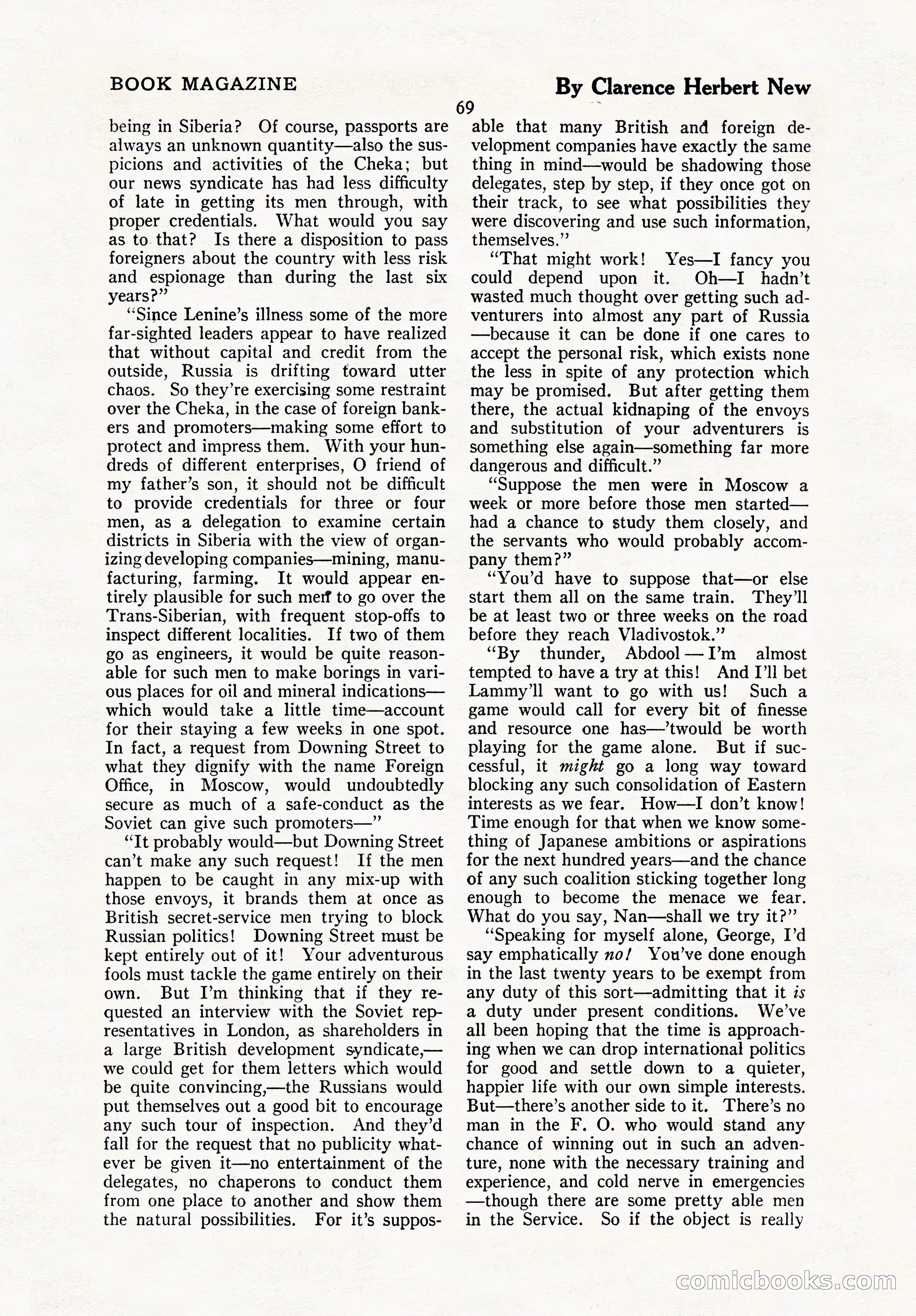 The Blue Book Magazine, October 1923 — page 75 of 212